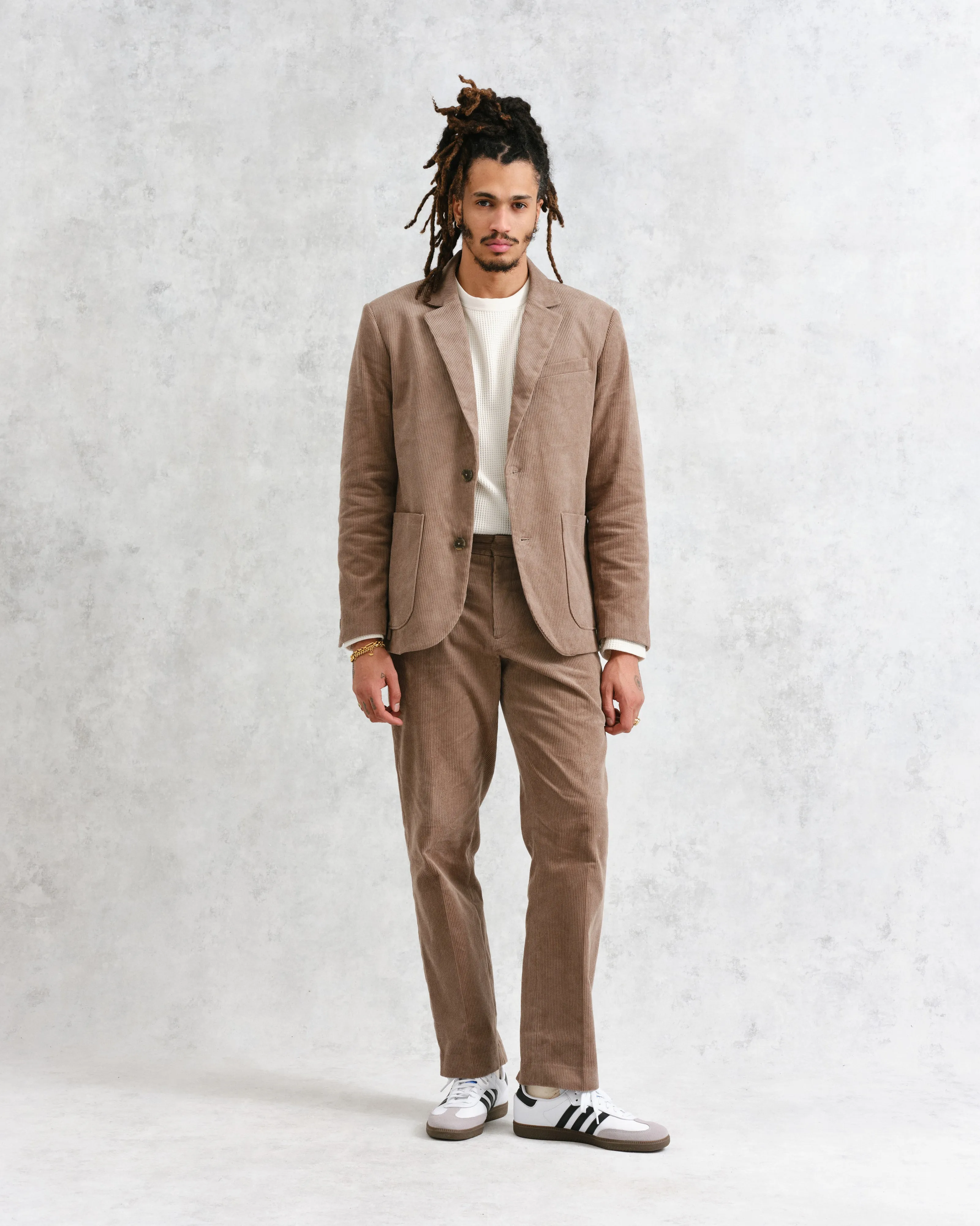 Fintry - Taupe Corduroy Blazer sold by Wax London product image thumbnail 3