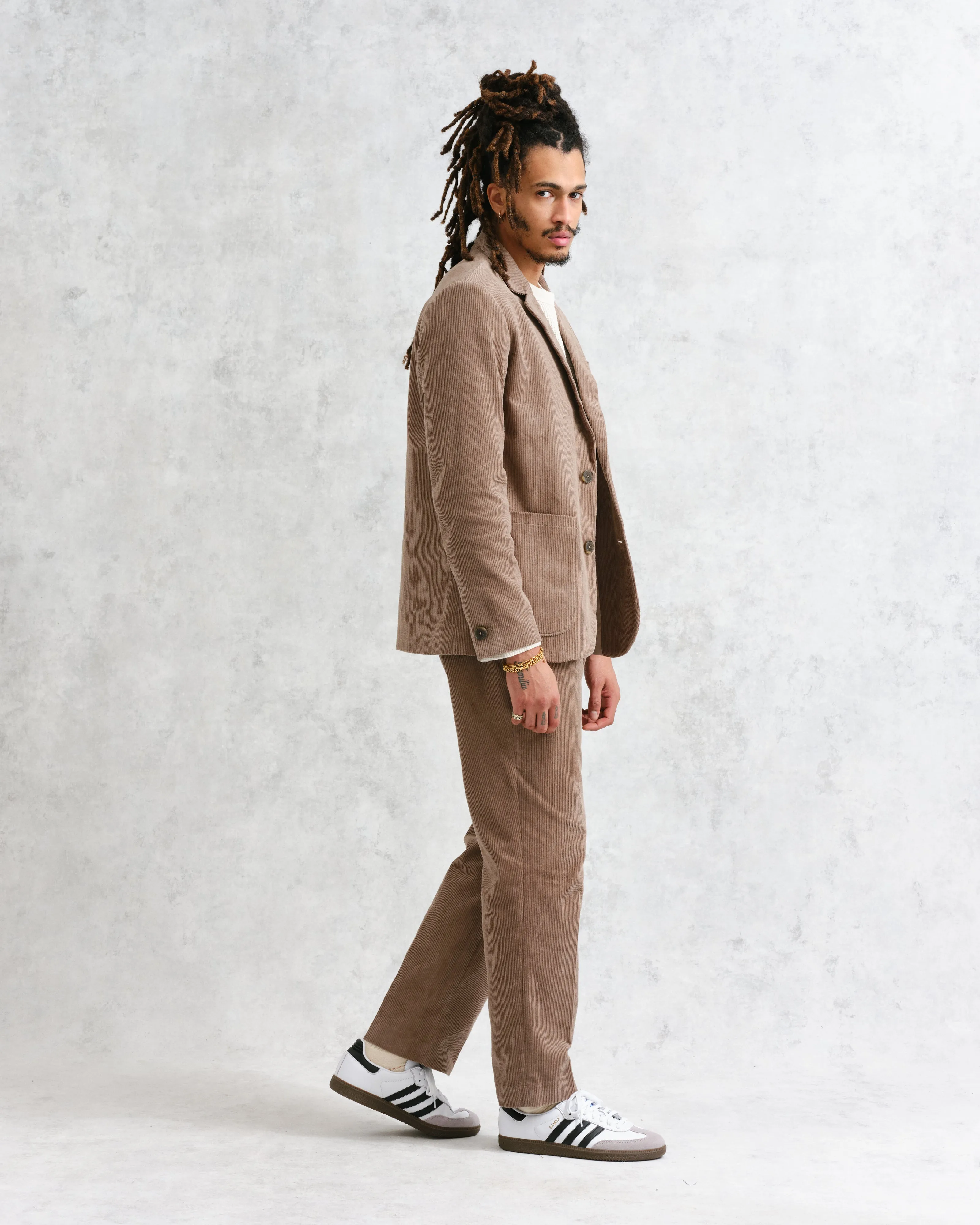 Fintry - Taupe Corduroy Blazer sold by Wax London product image thumbnail 4