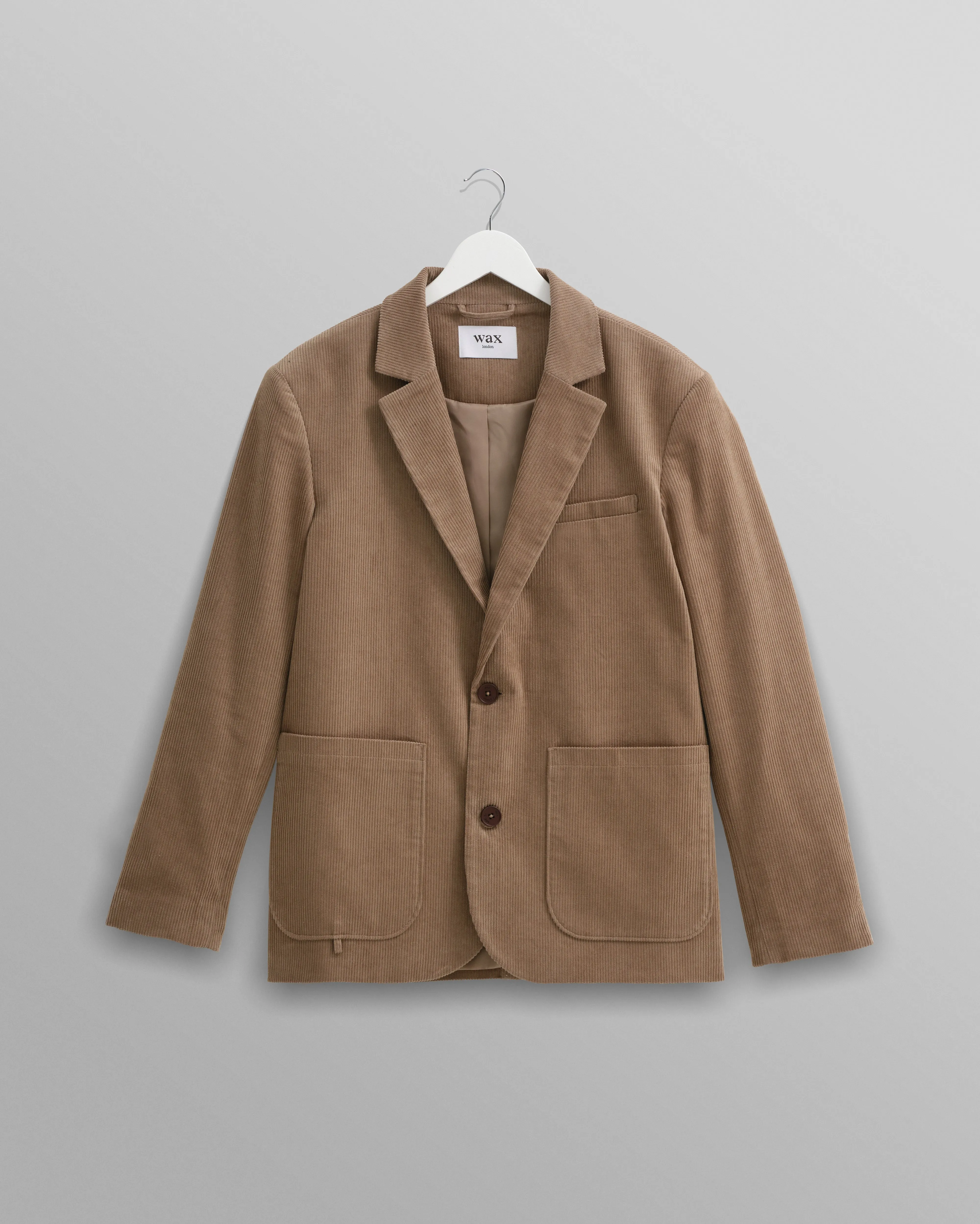 Fintry - Taupe Corduroy Blazer sold by Wax London