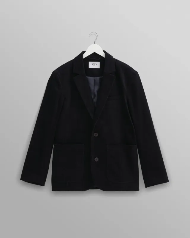 Fintry - Navy Corduroy Blazer sold by Wax London