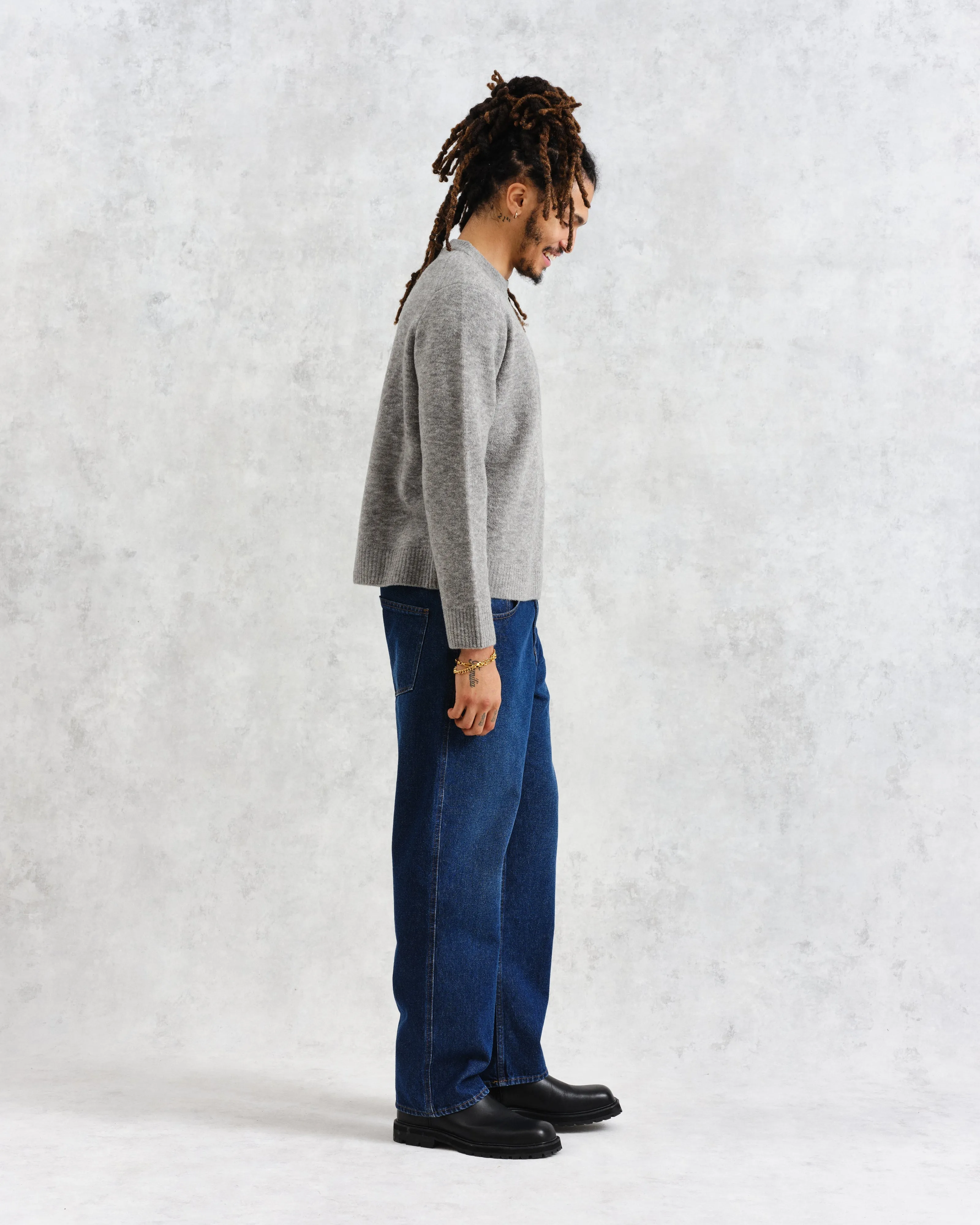 Wilde - Grey Marl Boucle Jumper sold by Wax London product image thumbnail 5