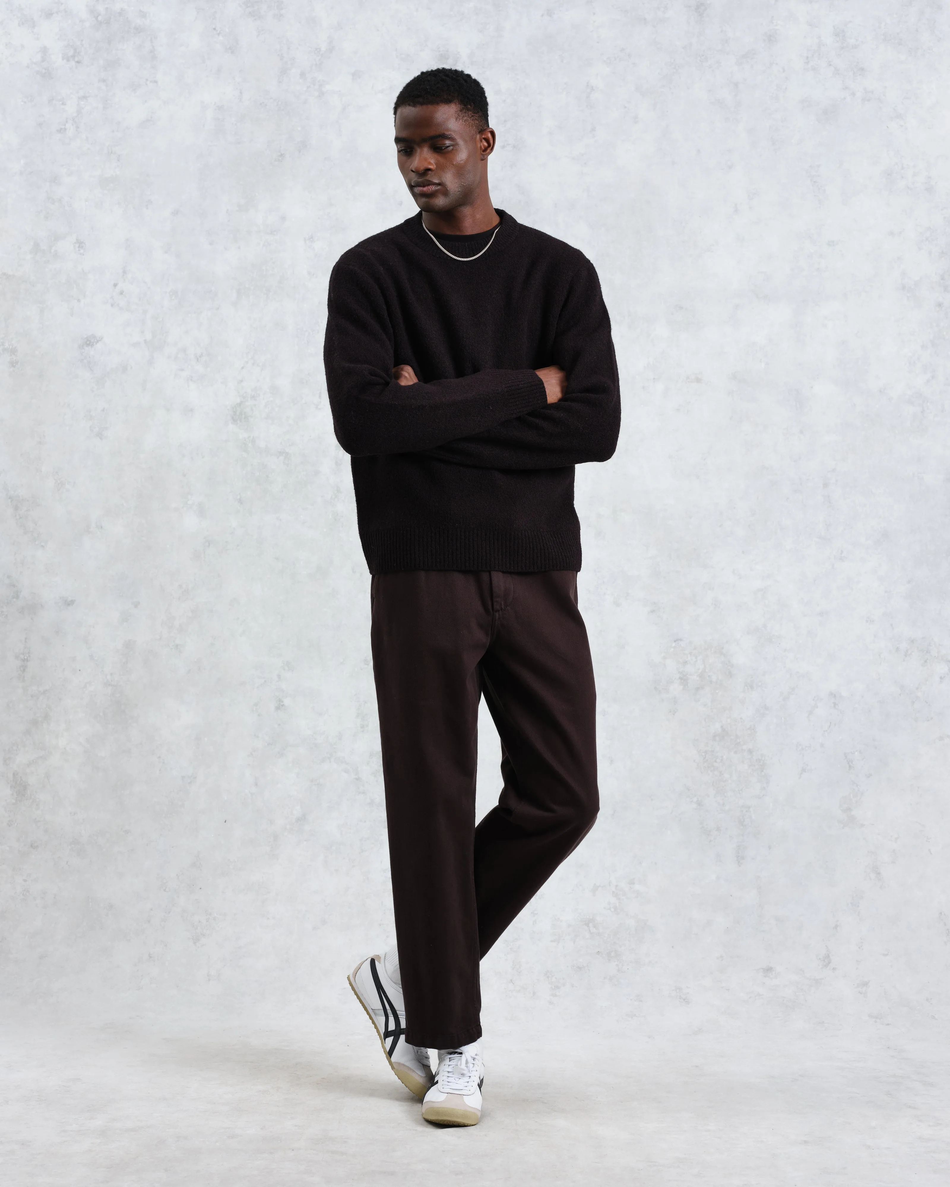 Wilde - Black Boucle Jumper sold by Wax London product image thumbnail 4