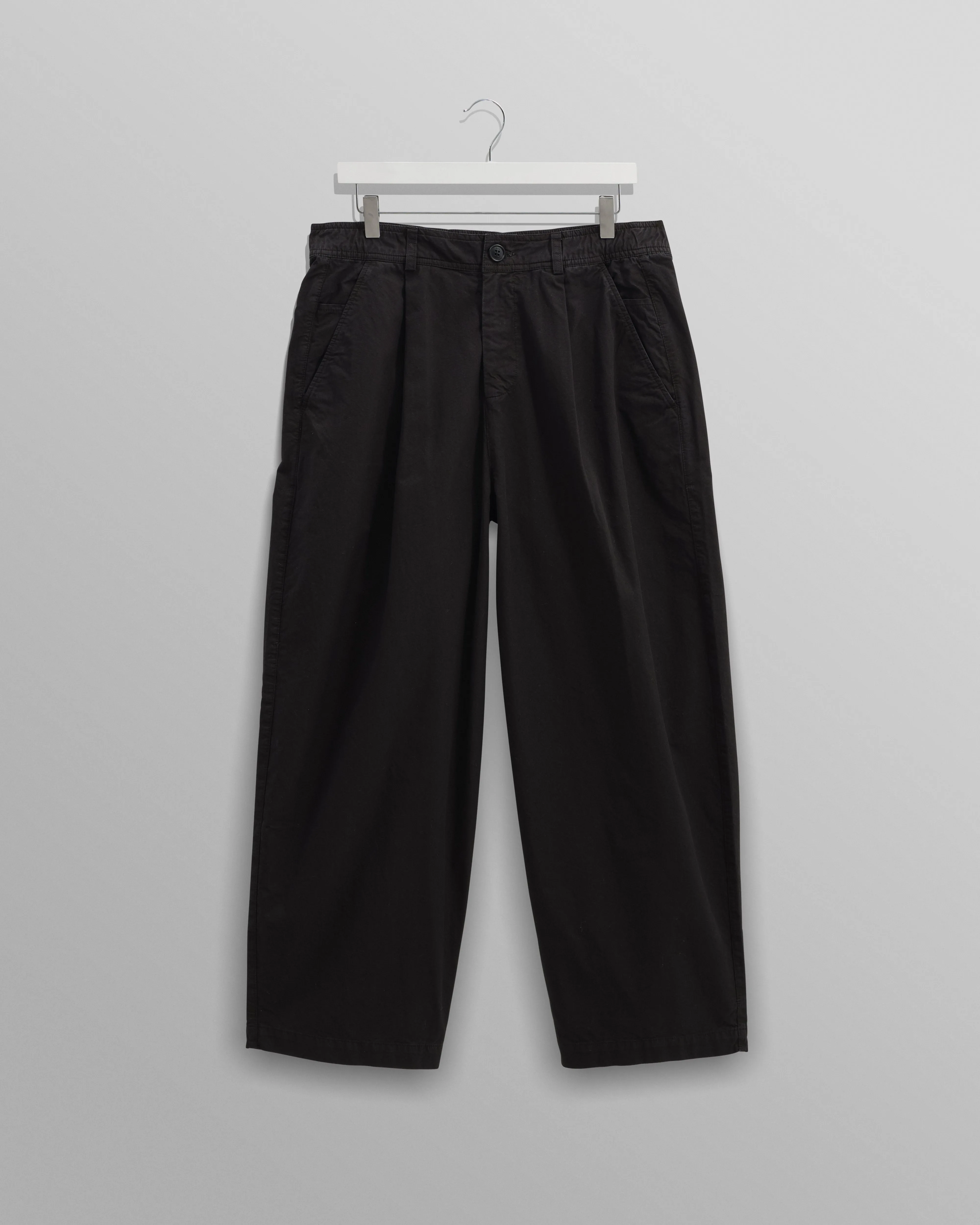 Denali - Washed Black Carpenter Cotton Trousers sold by Wax London