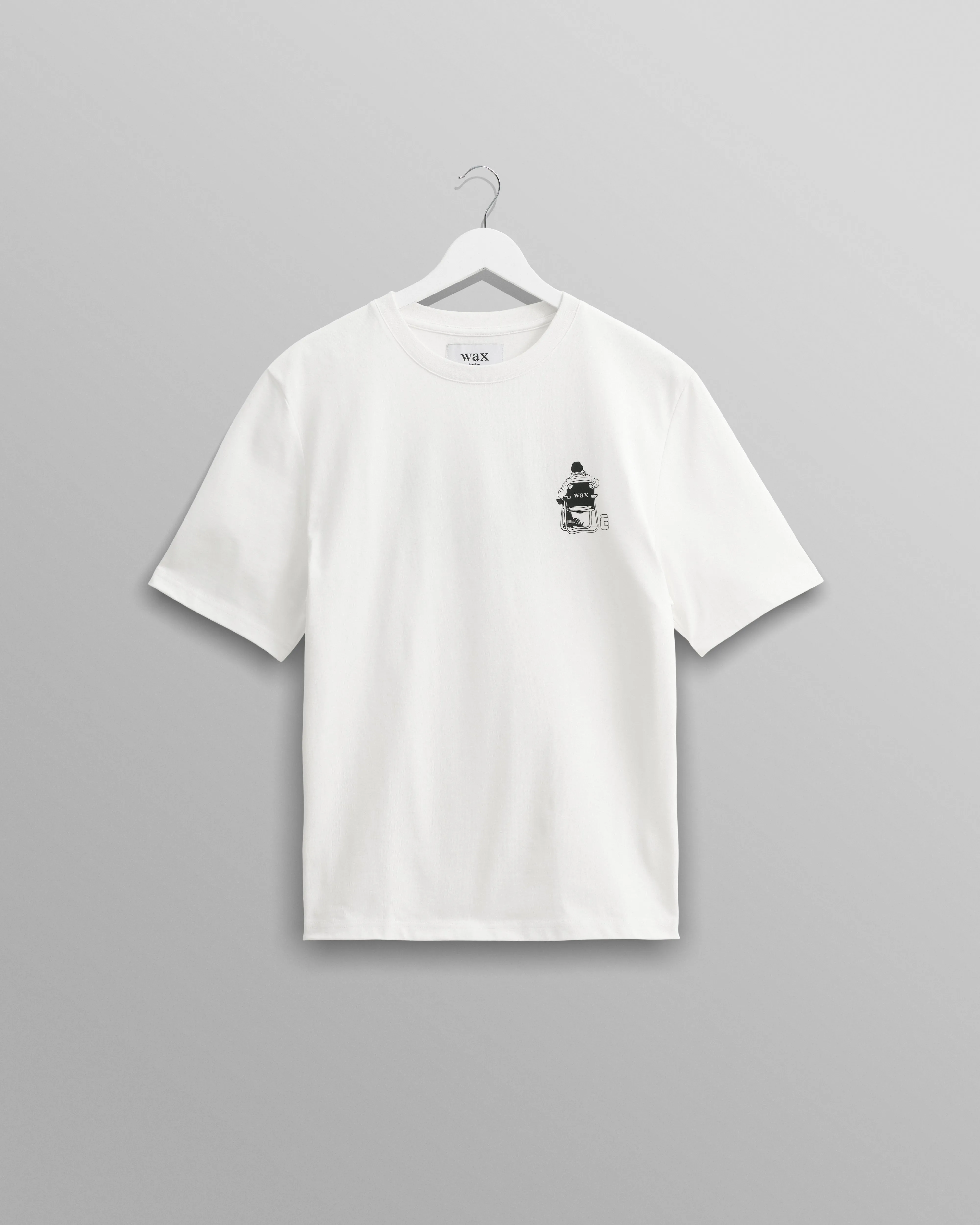 Dean T-Shirt Ecru Outdoors Graphic Print sold by Wax London product image thumbnail 2