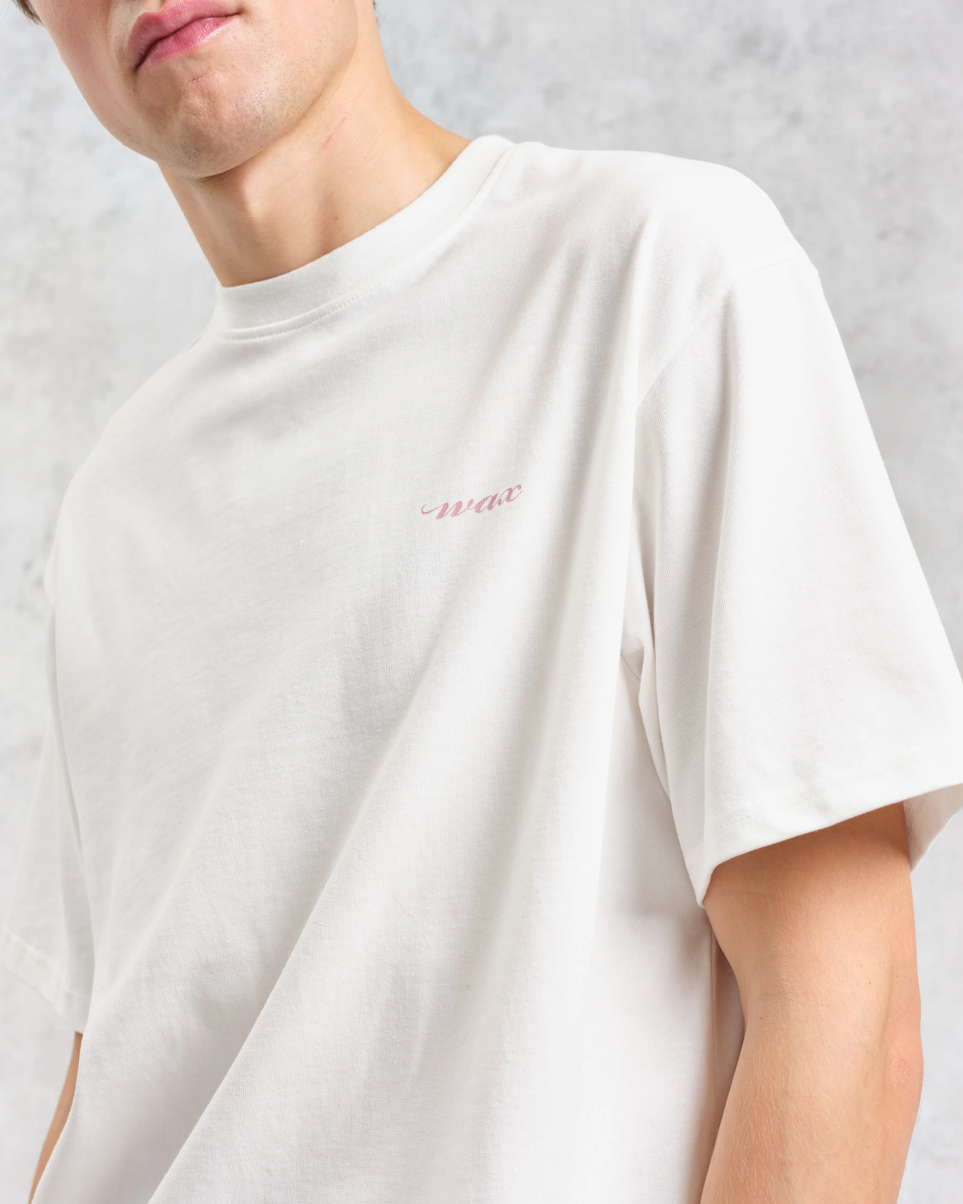 Dean T-Shirt Ecru Botanic Graphic Print sold by Wax London product image thumbnail 4