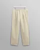 Raleigh - Stone Cotton Pleated Trousers sold by Wax London