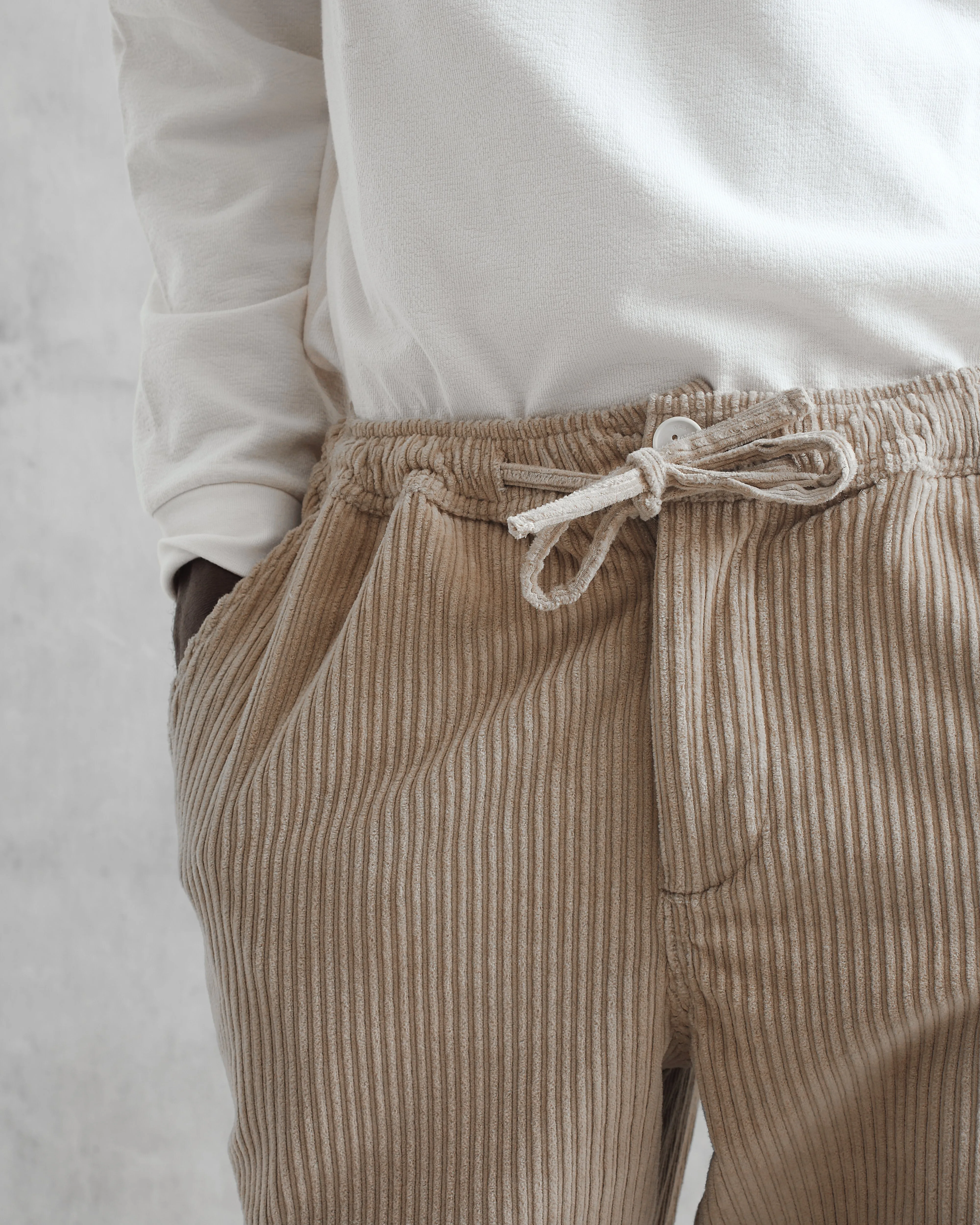 Kurt Trousers Sand Cord sold by Wax London product image thumbnail 4