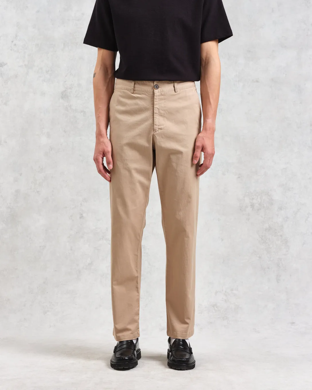 Marwood Trousers Beige Cotton Twill sold by Wax London product image thumbnail 2