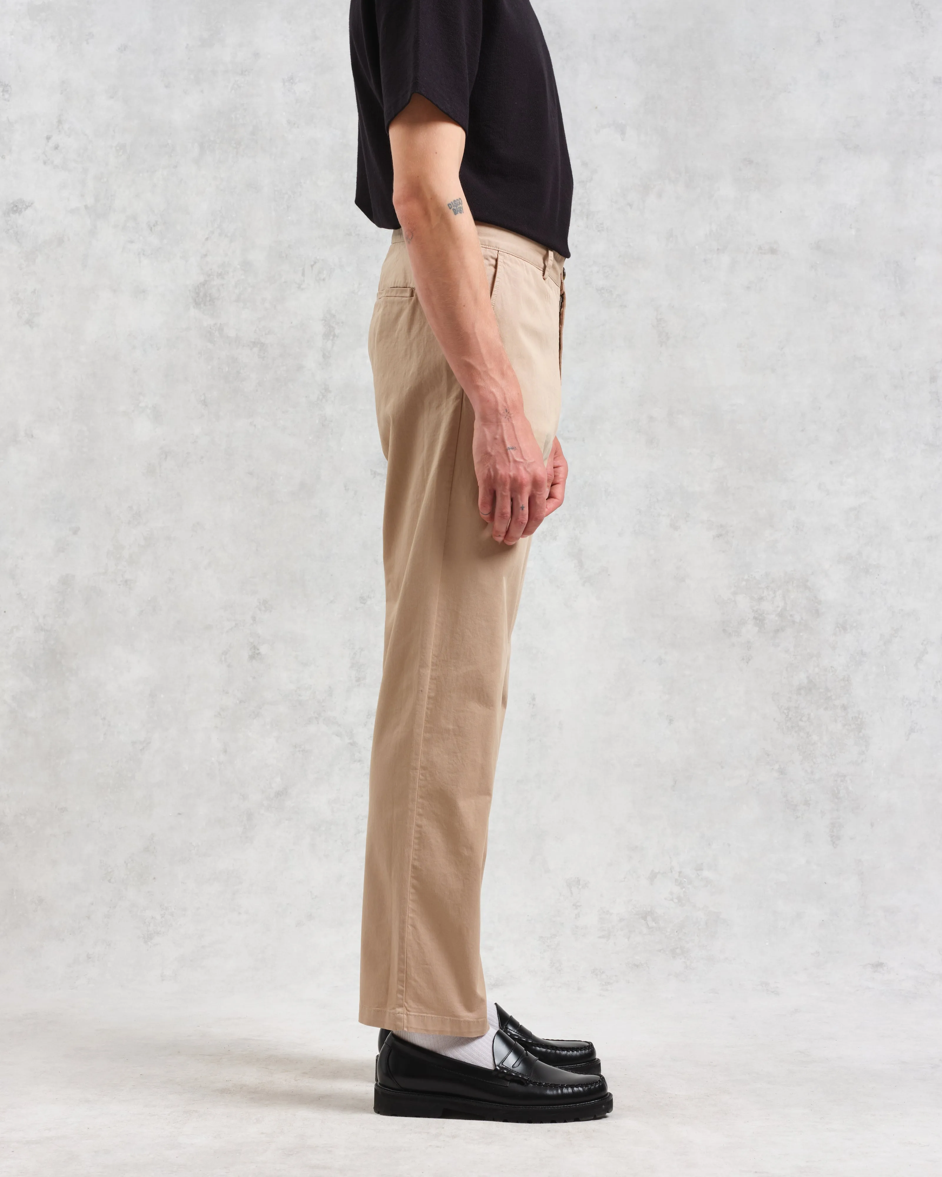 Marwood Trousers Beige Cotton Twill sold by Wax London product image thumbnail 5