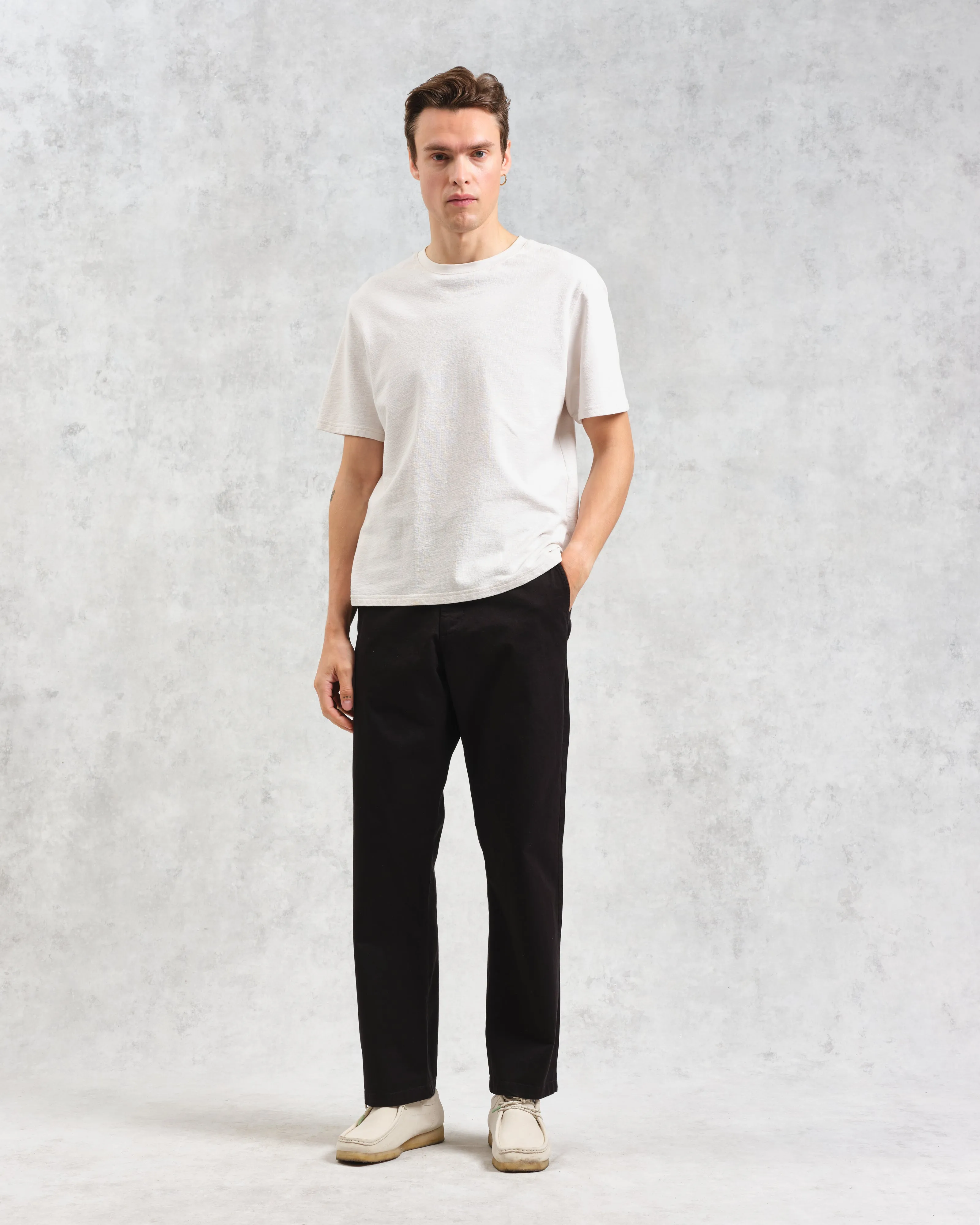 Marwood Trousers Black Cotton Twill sold by Wax London product image thumbnail 4