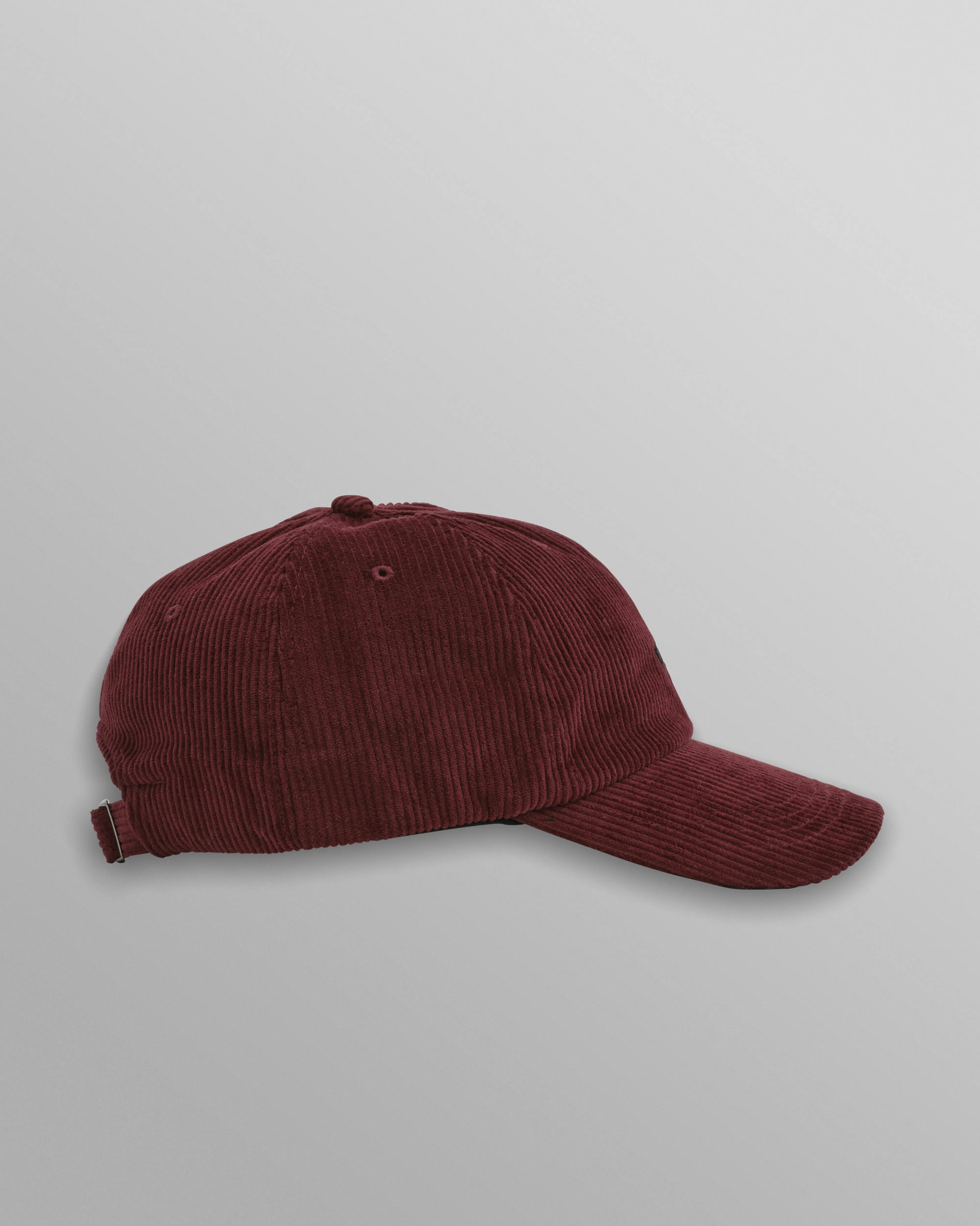 Spencer - Burgundy Corduroy Sports Cap sold by Wax London product image thumbnail 4