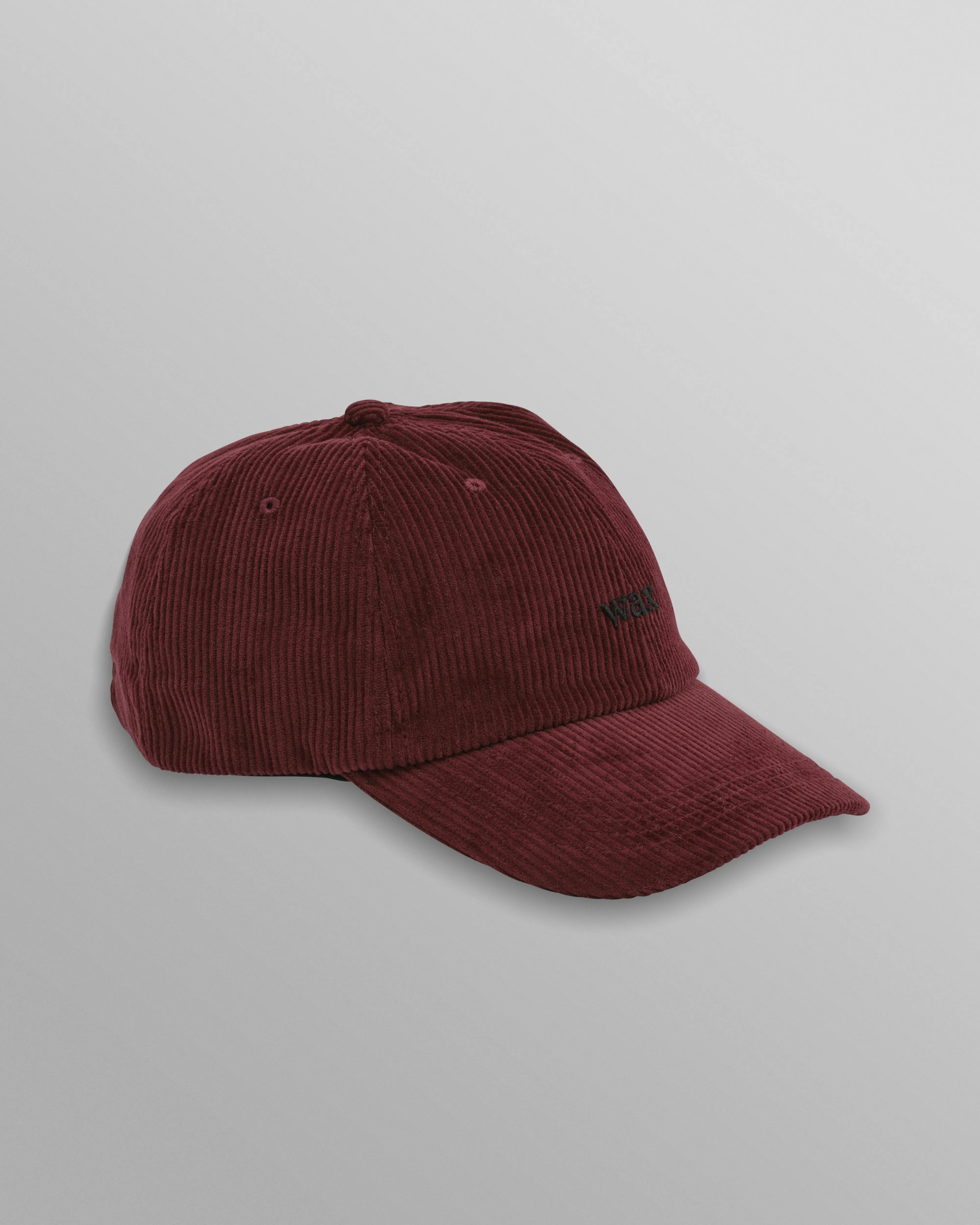 Spencer - Burgundy Corduroy Sports Cap sold by Wax London product image thumbnail 3
