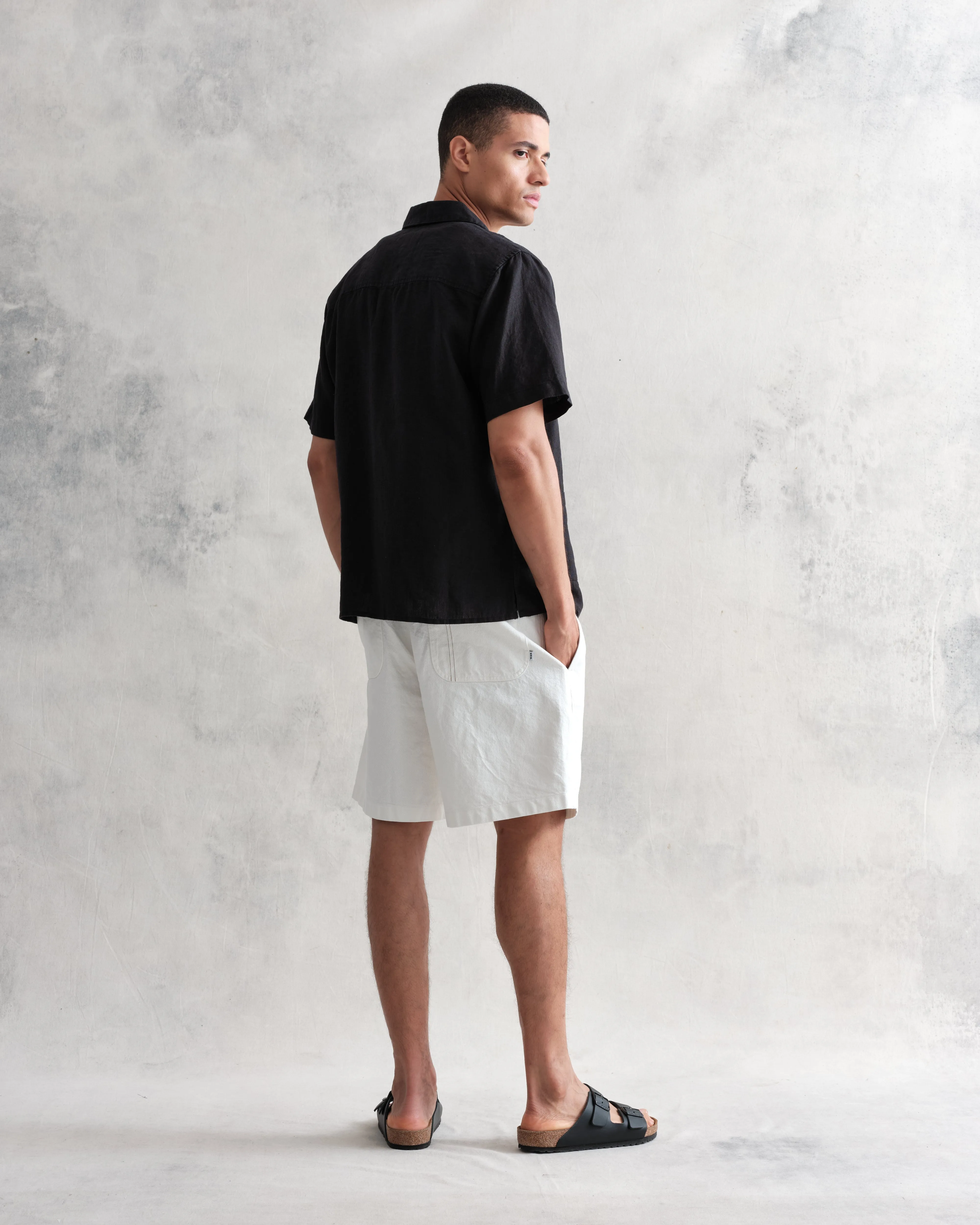 Ren Shirt Black Linen sold by Wax London product image thumbnail 5