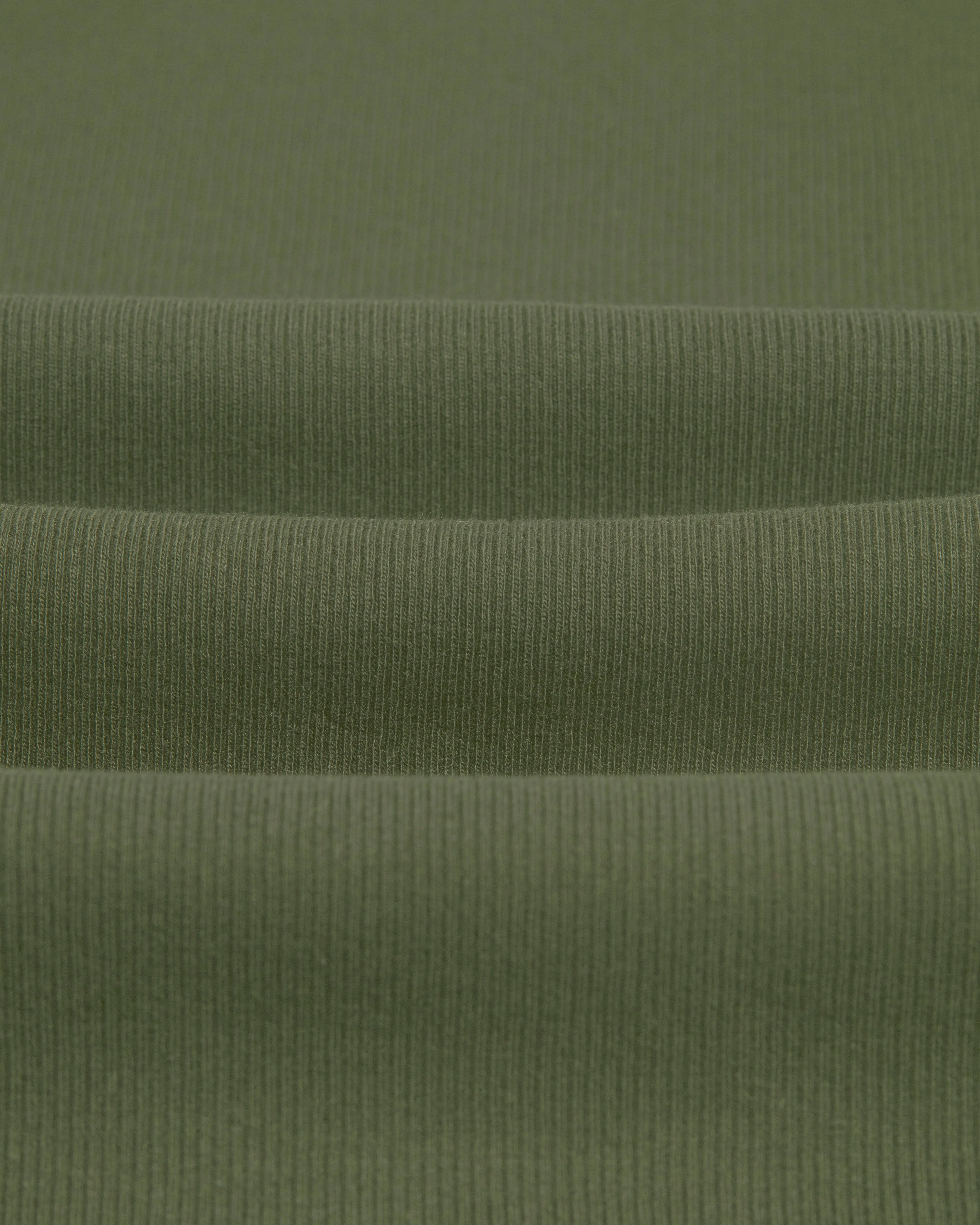 Montague - Khaki Ribbed Organic Cotton Vest sold by Wax London product image thumbnail 4