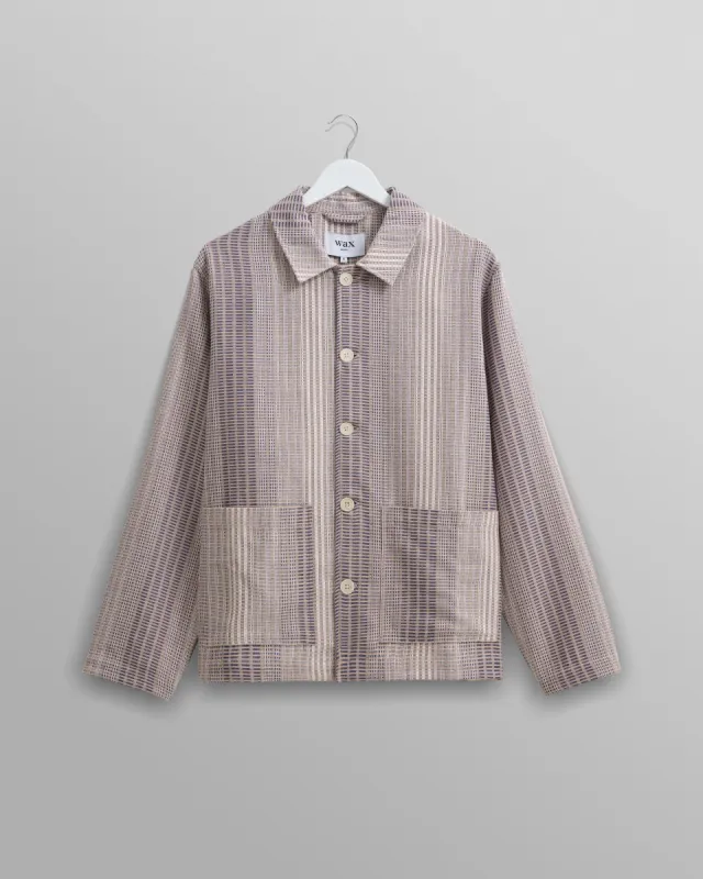 Grant Jacket Multi Tri Weave made by Wax London