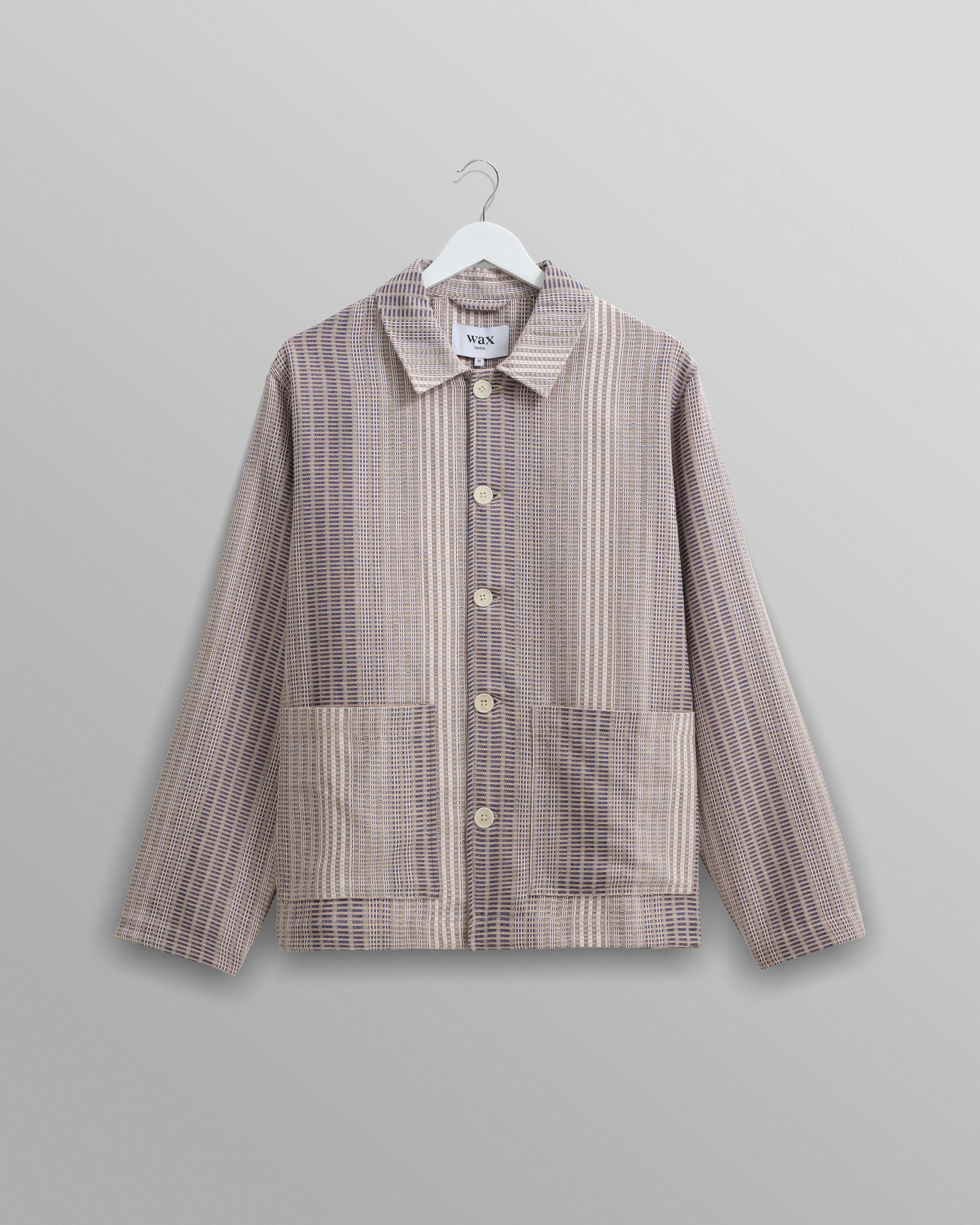 Grant Jacket Multi Tri Weave sold by Wax London