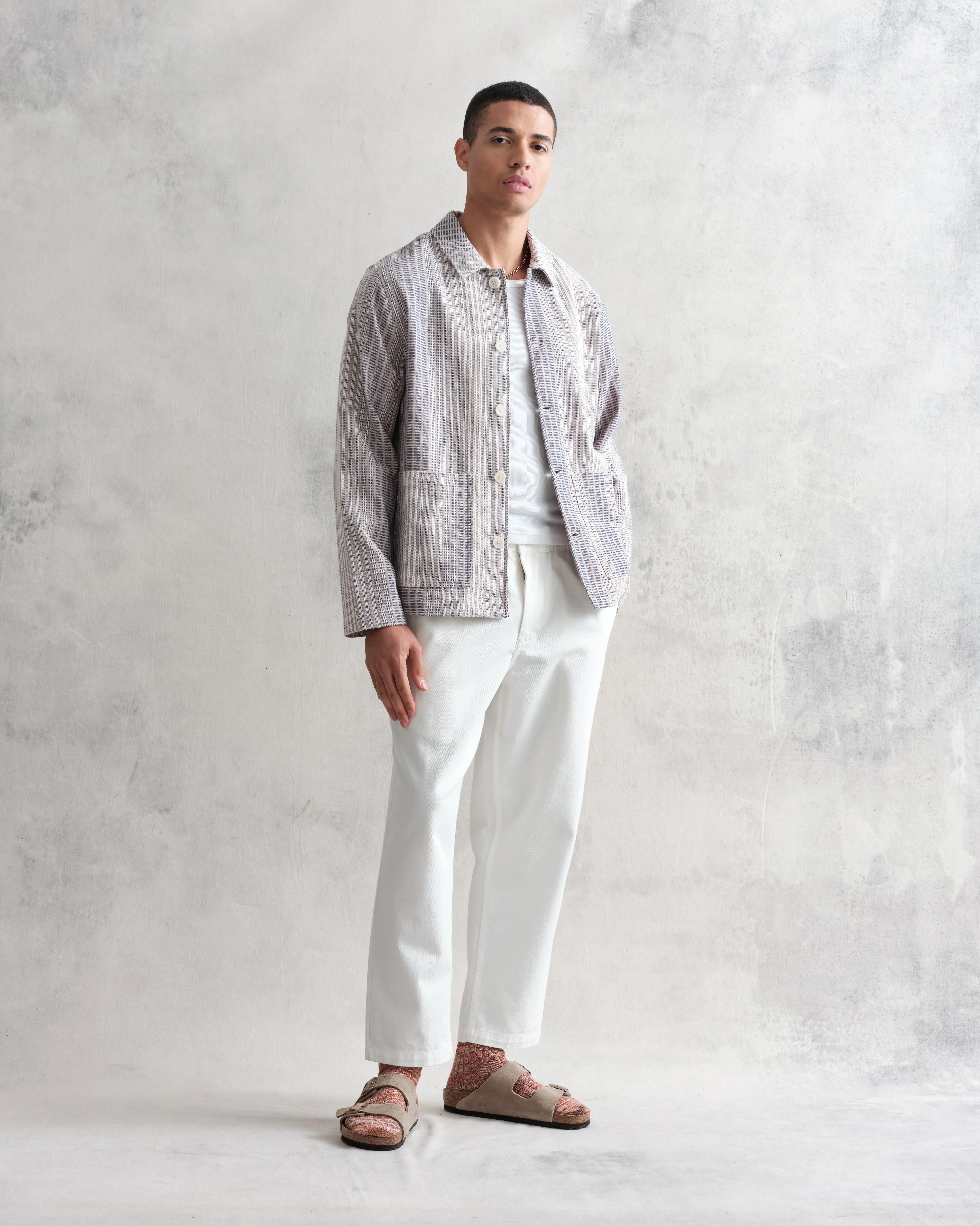 Grant Jacket Multi Tri Weave sold by Wax London product image thumbnail 4