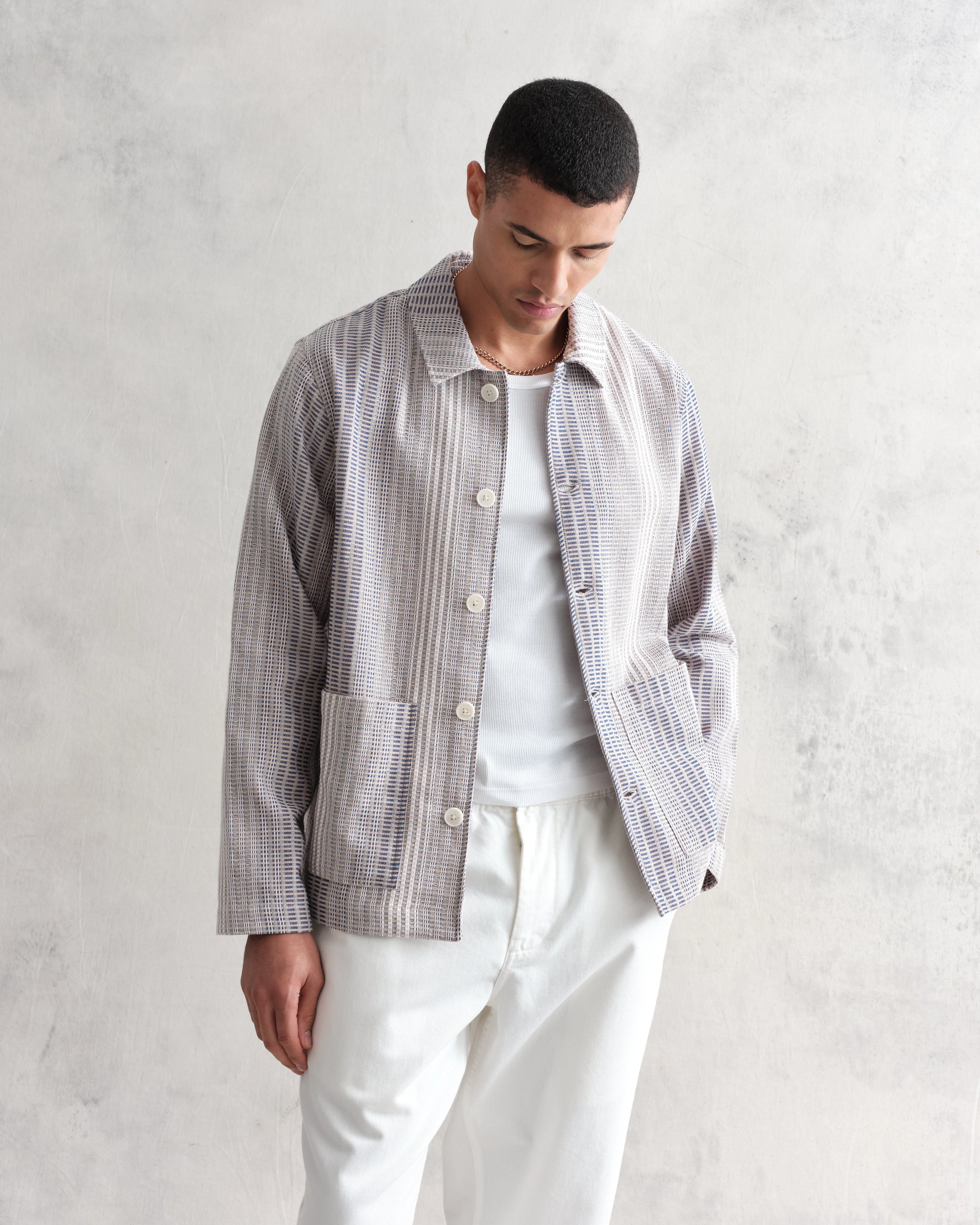 Grant Jacket Multi Tri Weave sold by Wax London product image thumbnail 2