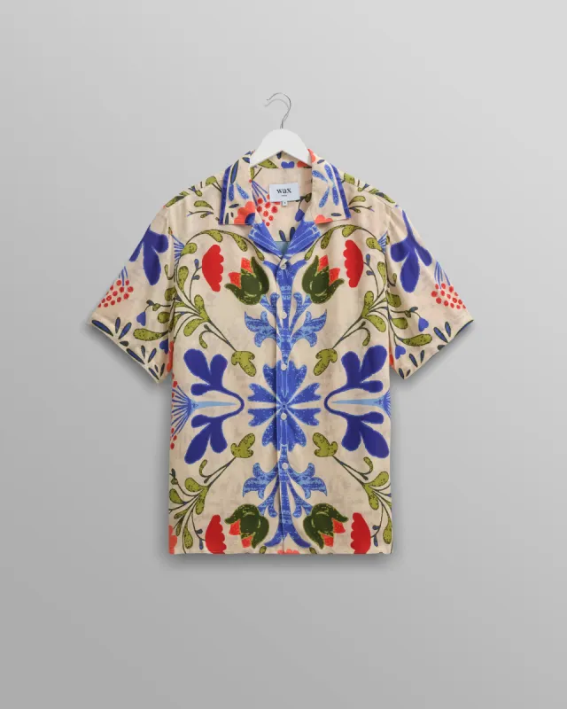 Didcot Shirt Multi Summer Floral sold by Wax London