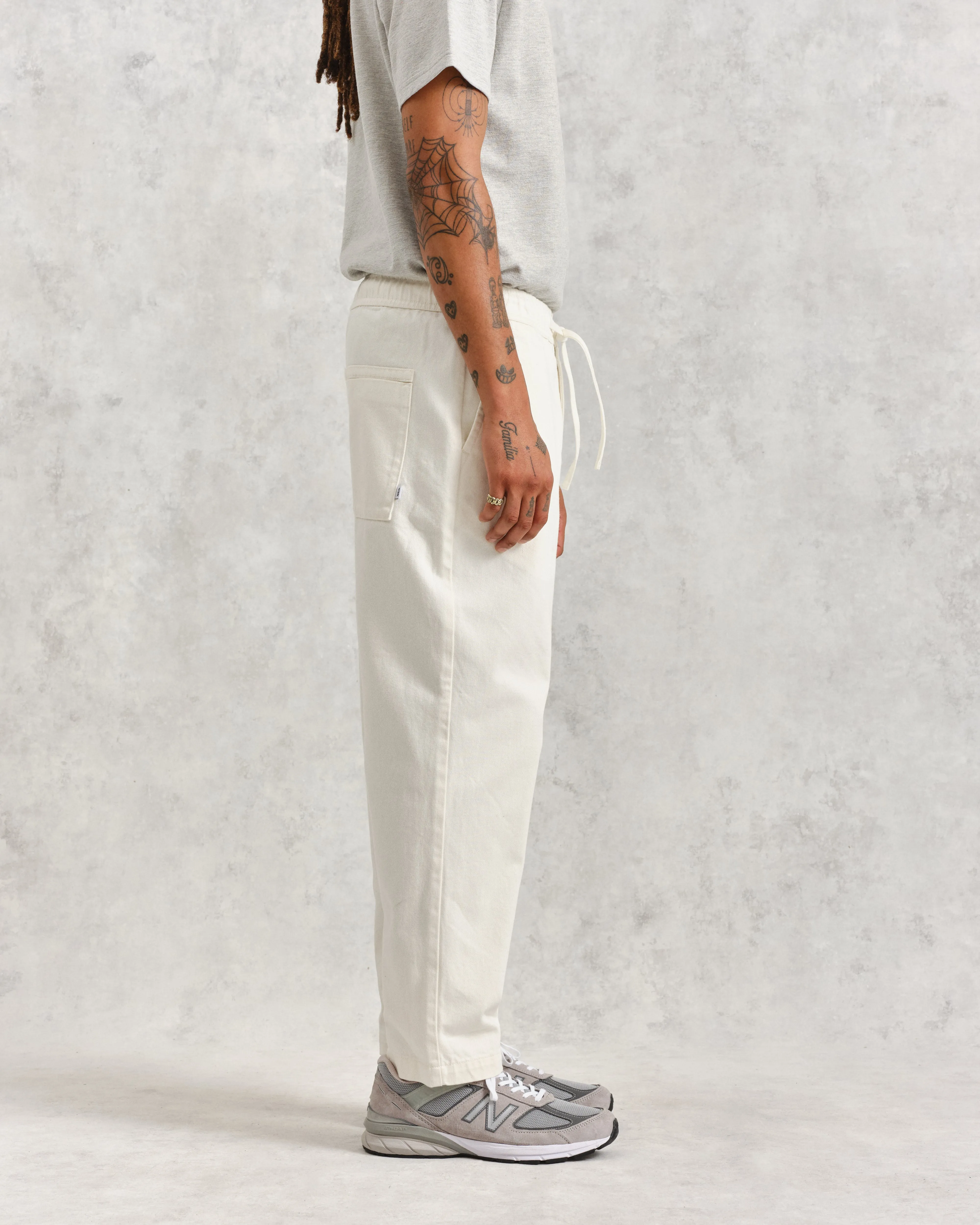 Kurt - Off White Organic Cotton Trousers sold by Wax London product image thumbnail 5