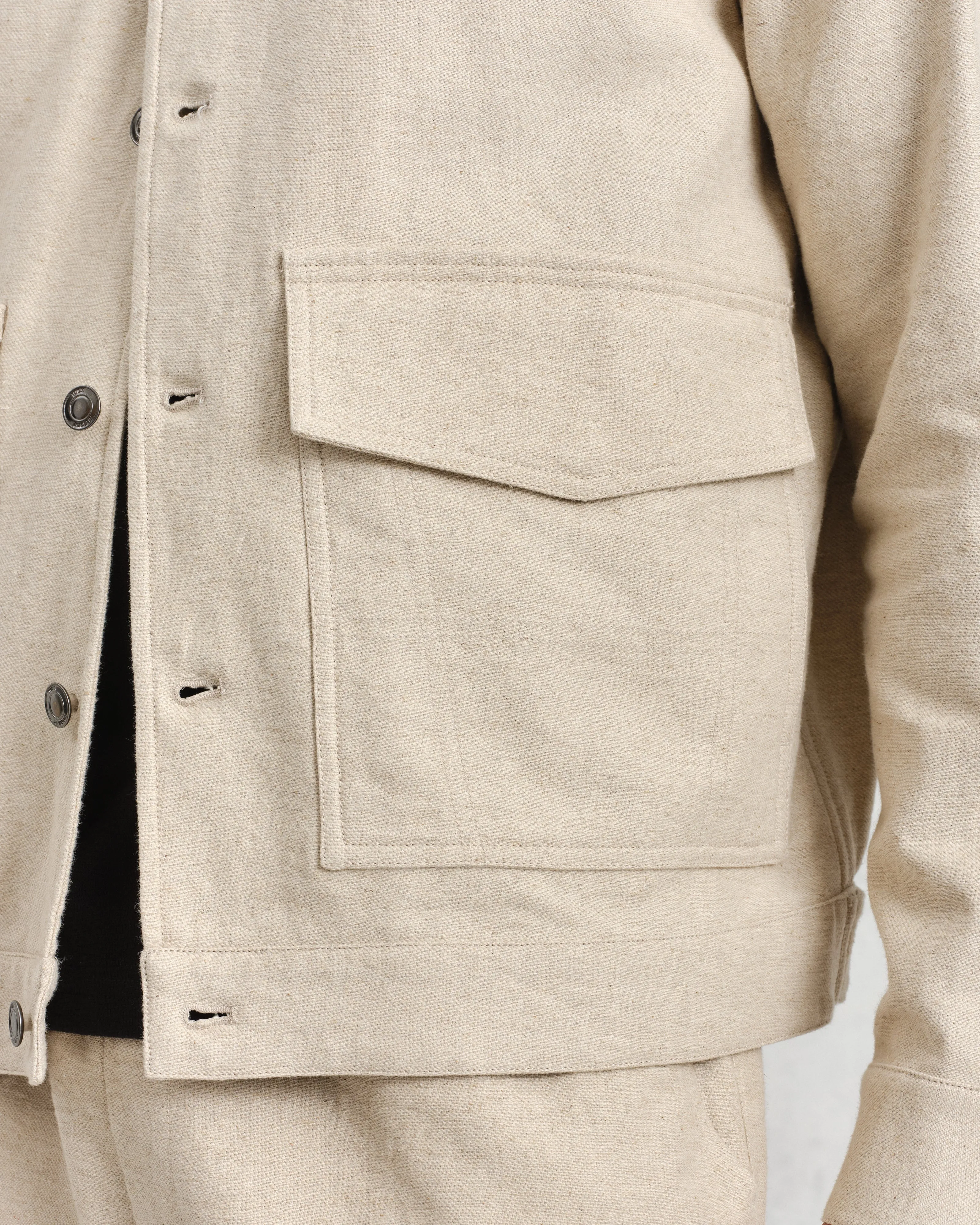 Mitford Jacket Natural sold by Wax London product image thumbnail 4