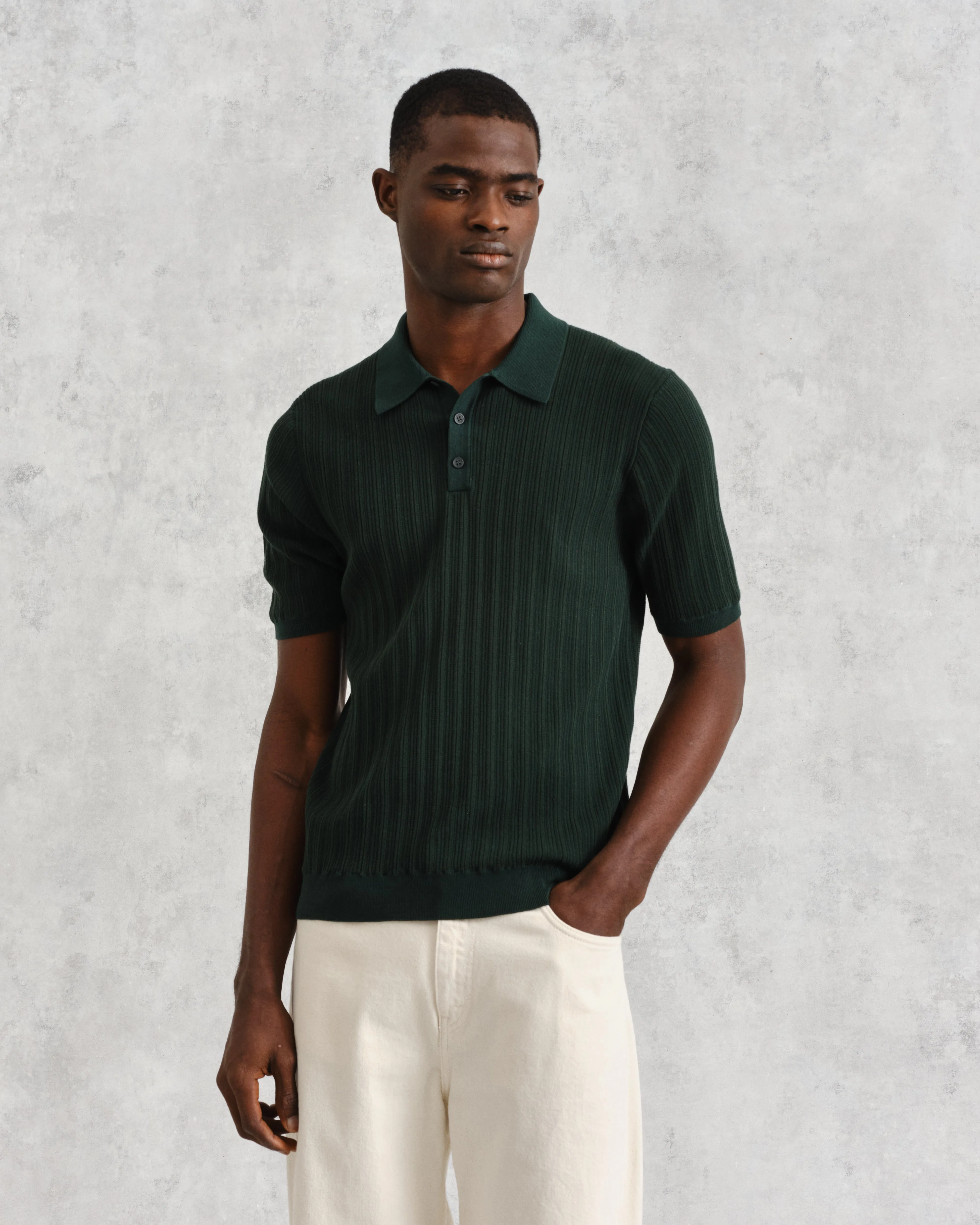Naples Polo Green sold by Wax London product image thumbnail 2