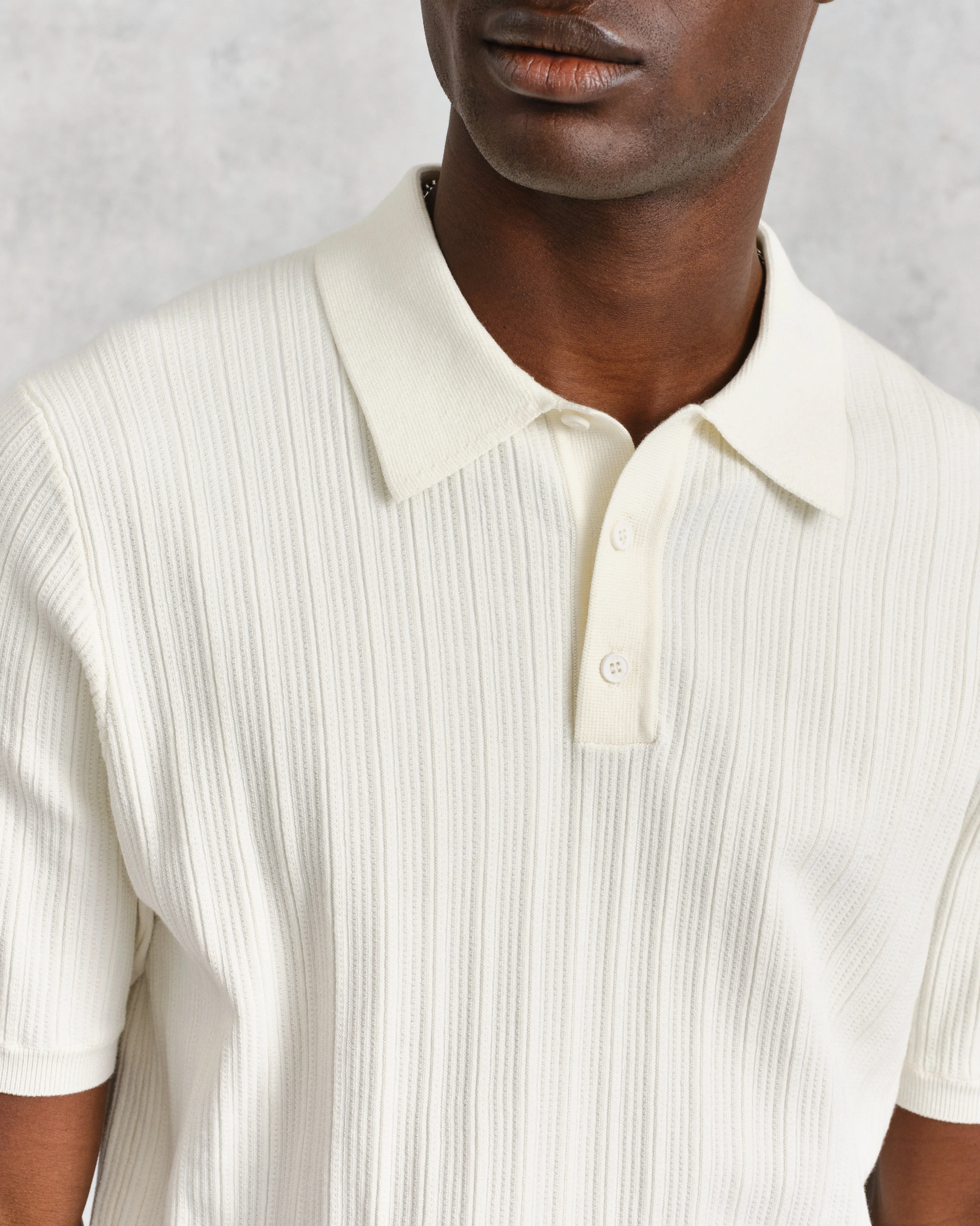 Naples Polo Ecru sold by Wax London product image thumbnail 3
