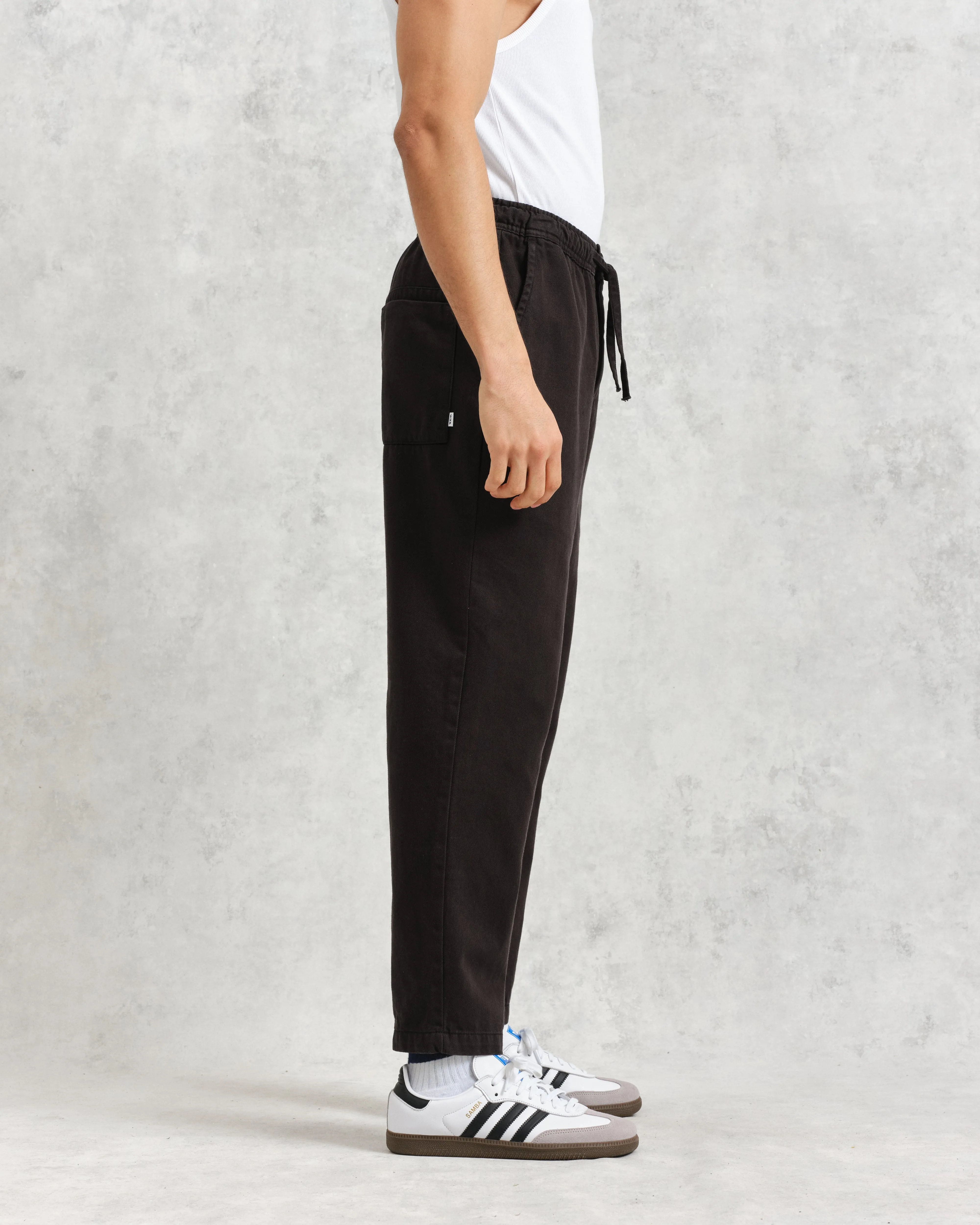Kurt - Black Organic Cotton Trousers sold by Wax London product image thumbnail 4