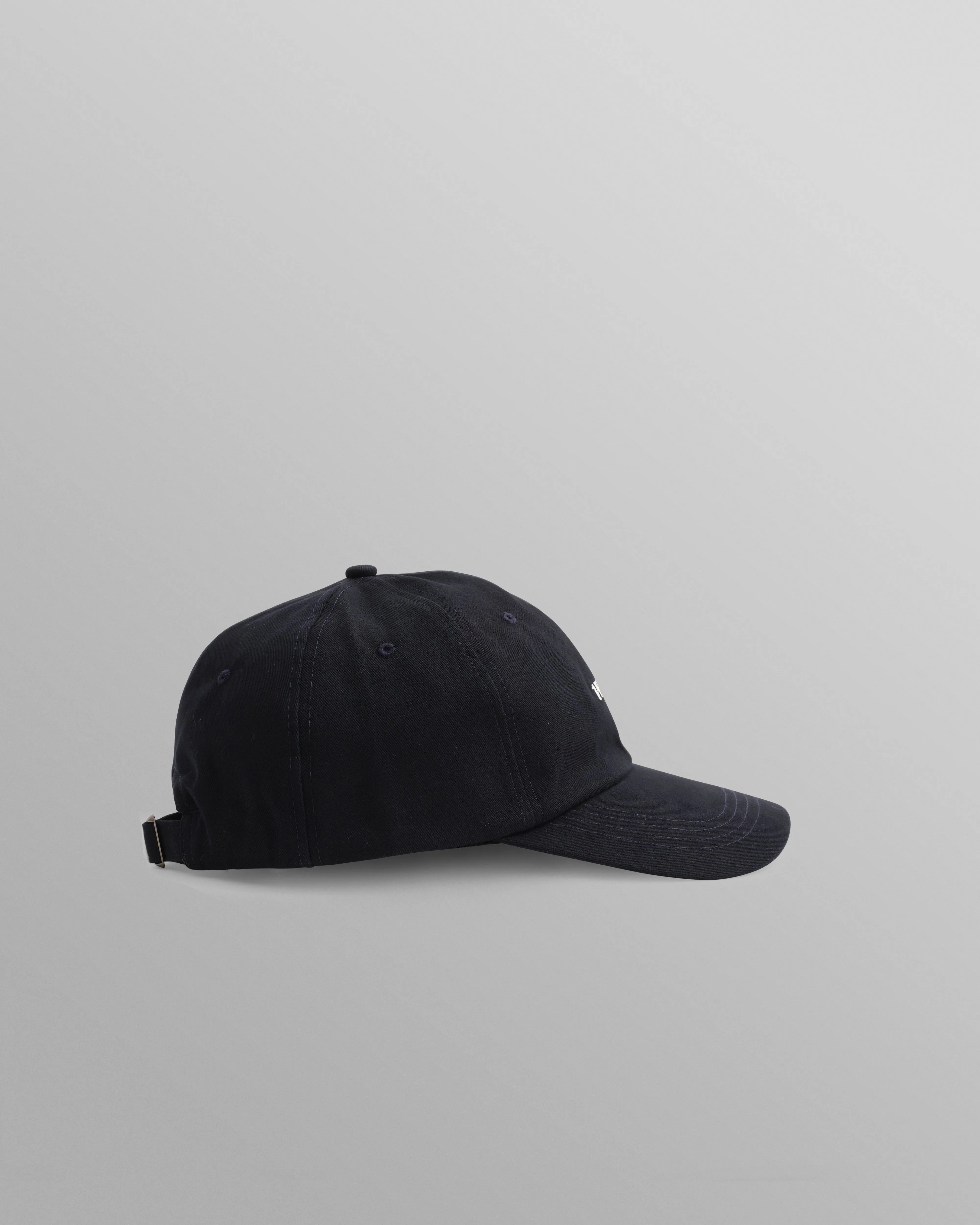 Spencer - Navy Cotton Sports Cap sold by Wax London product image thumbnail 5