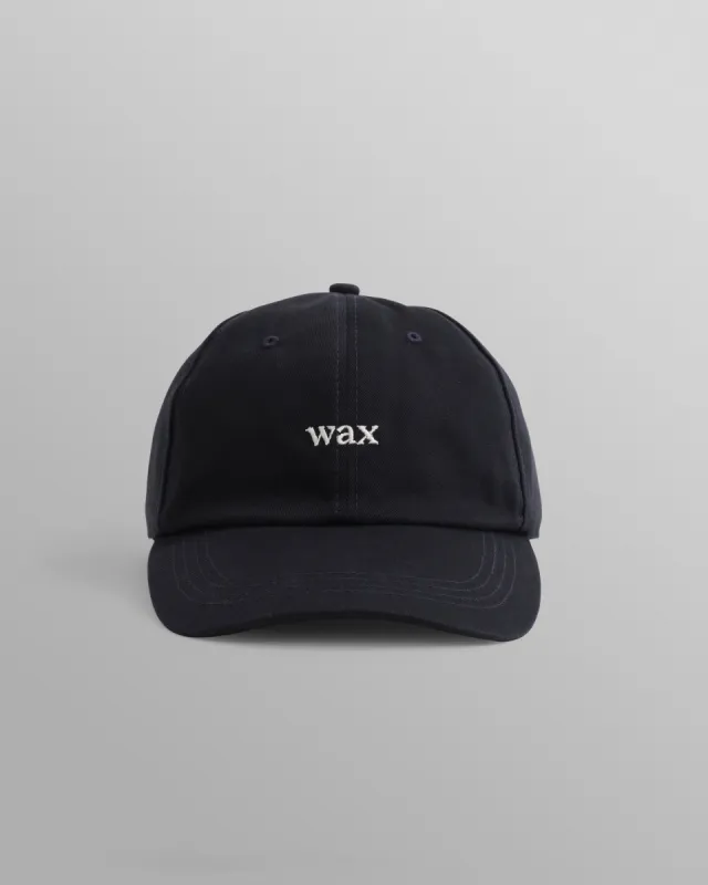 Spencer - Navy Cotton Sports Cap made by Wax London