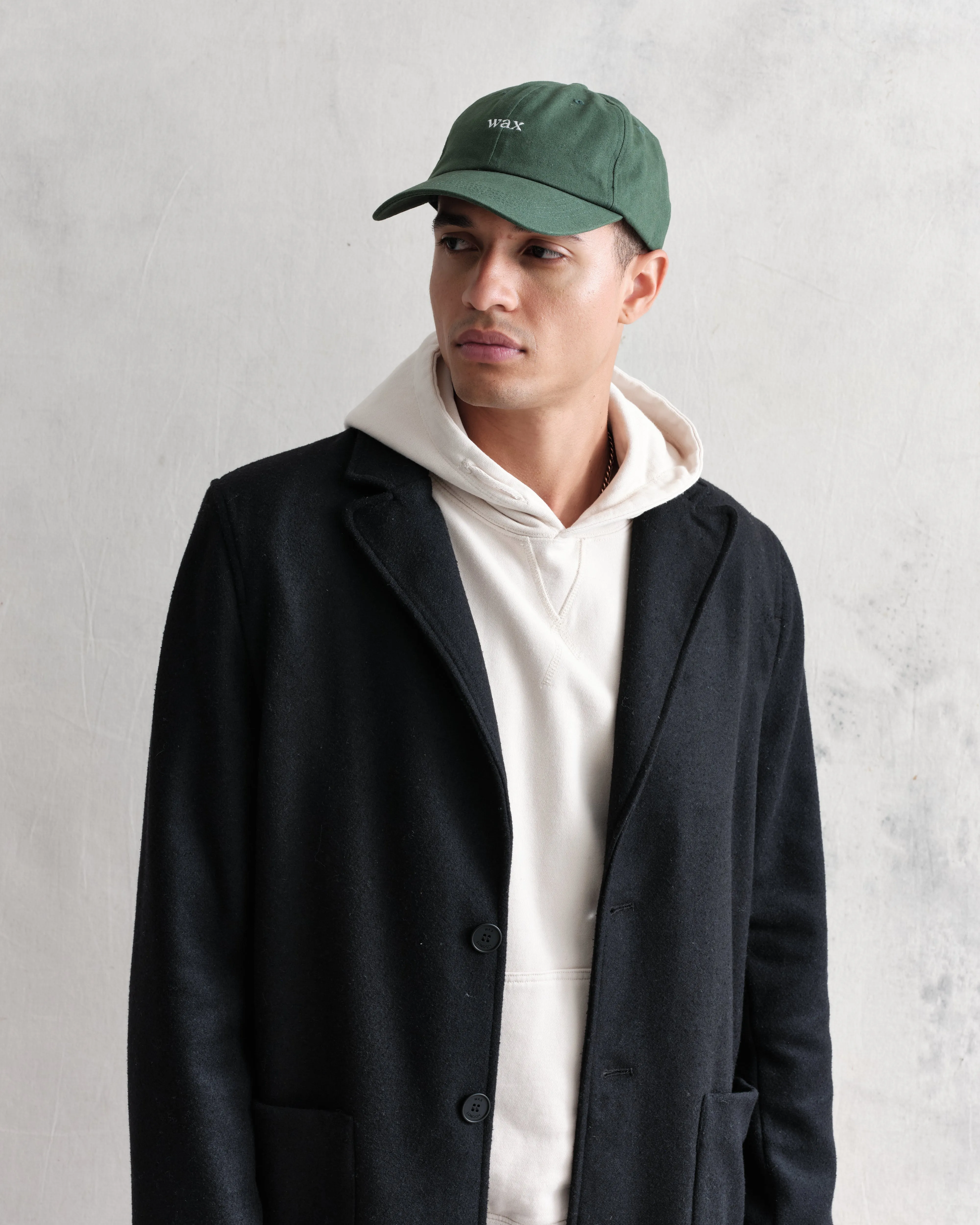 Spencer - Green Cotton Sports Cap sold by Wax London product image thumbnail 2