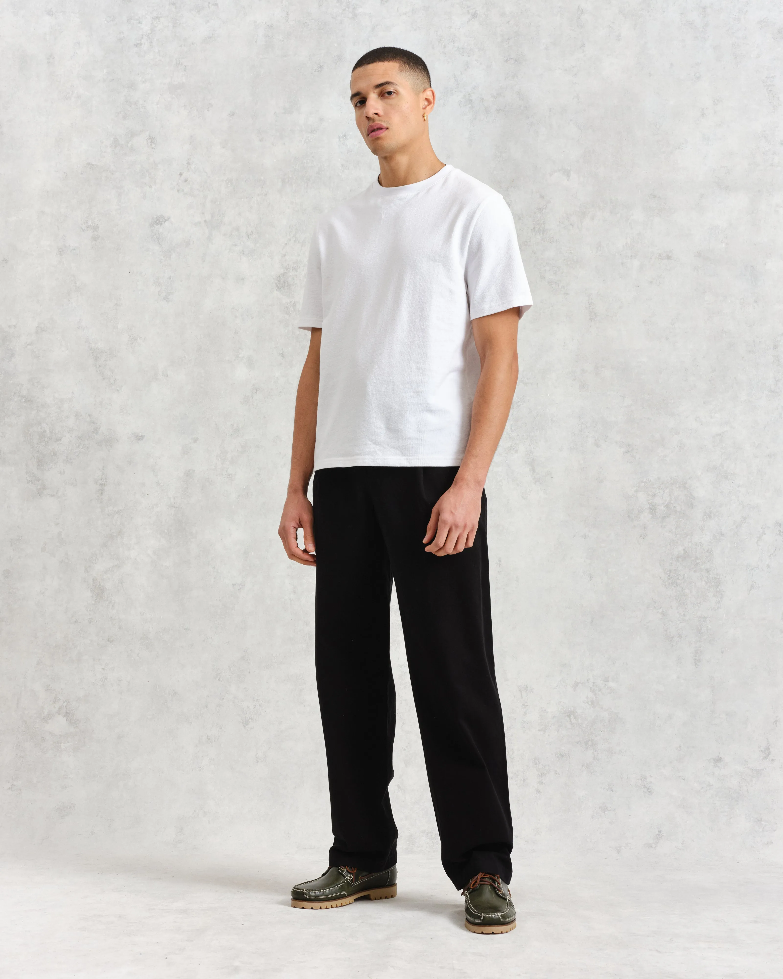 Milo Trousers Black Cotton Twill sold by Wax London product image thumbnail 4