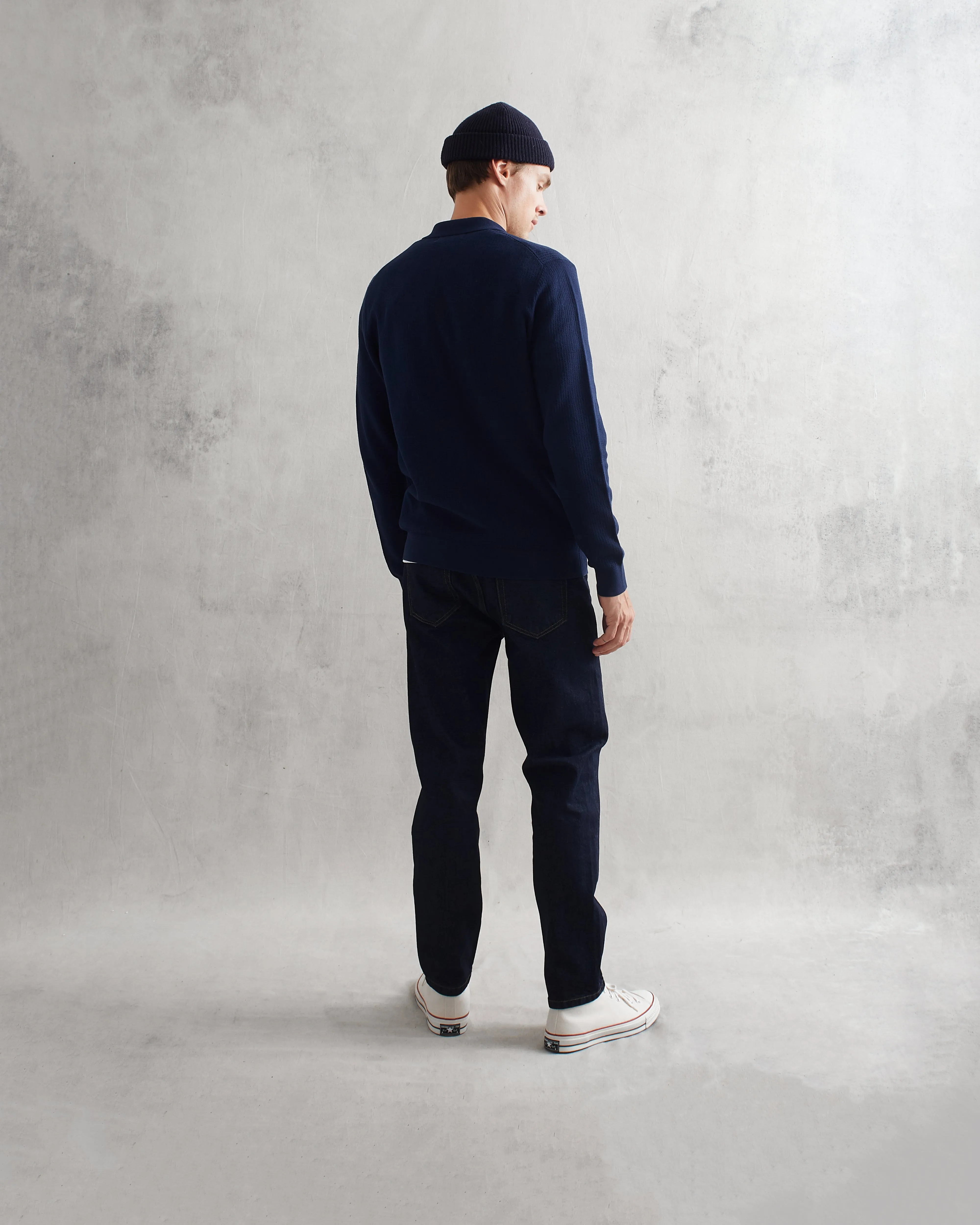 Tristan Shirt Navy sold by Wax London product image thumbnail 5