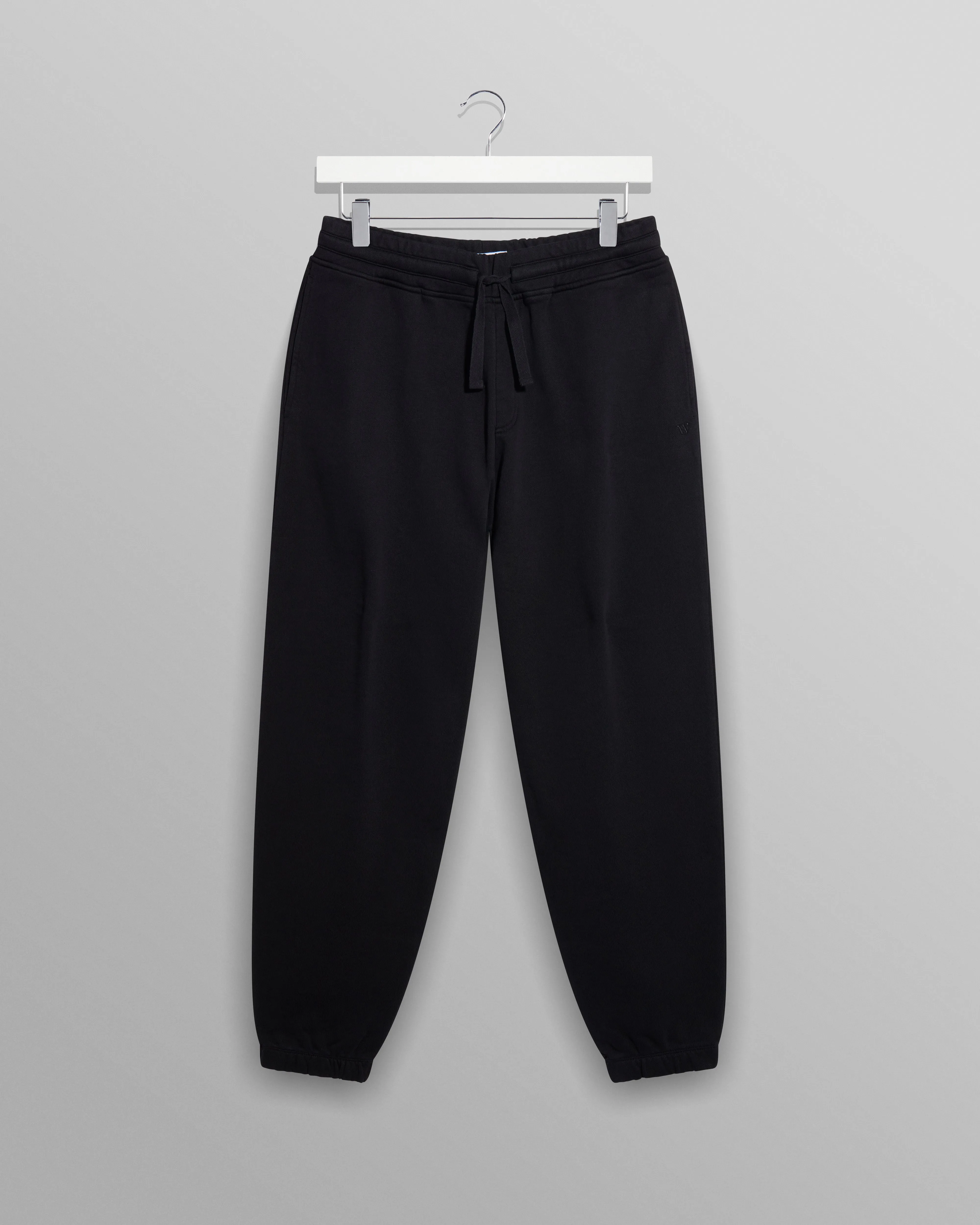 Eno - Black Organic Cotton Joggers sold by Wax London