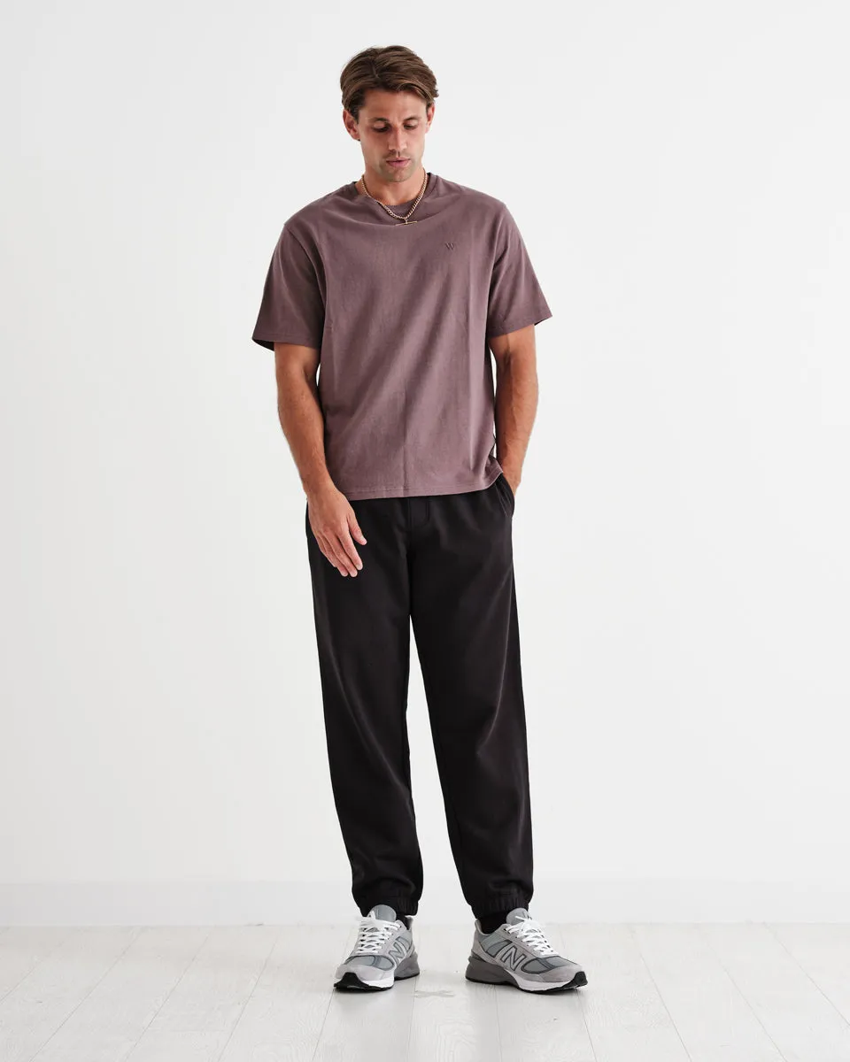 Eno - Black Organic Cotton Joggers sold by Wax London product image thumbnail 3