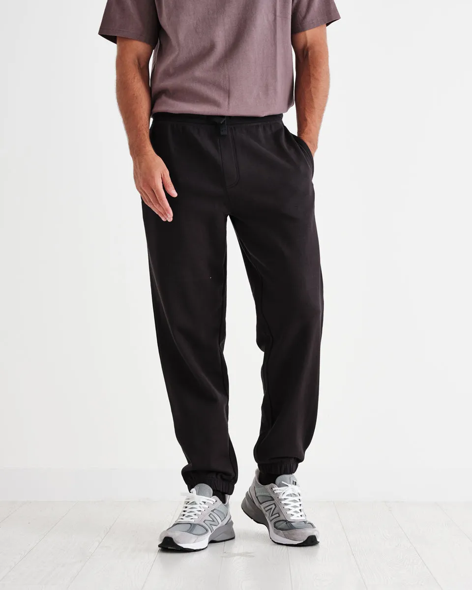 Eno - Black Organic Cotton Joggers sold by Wax London product image thumbnail 4