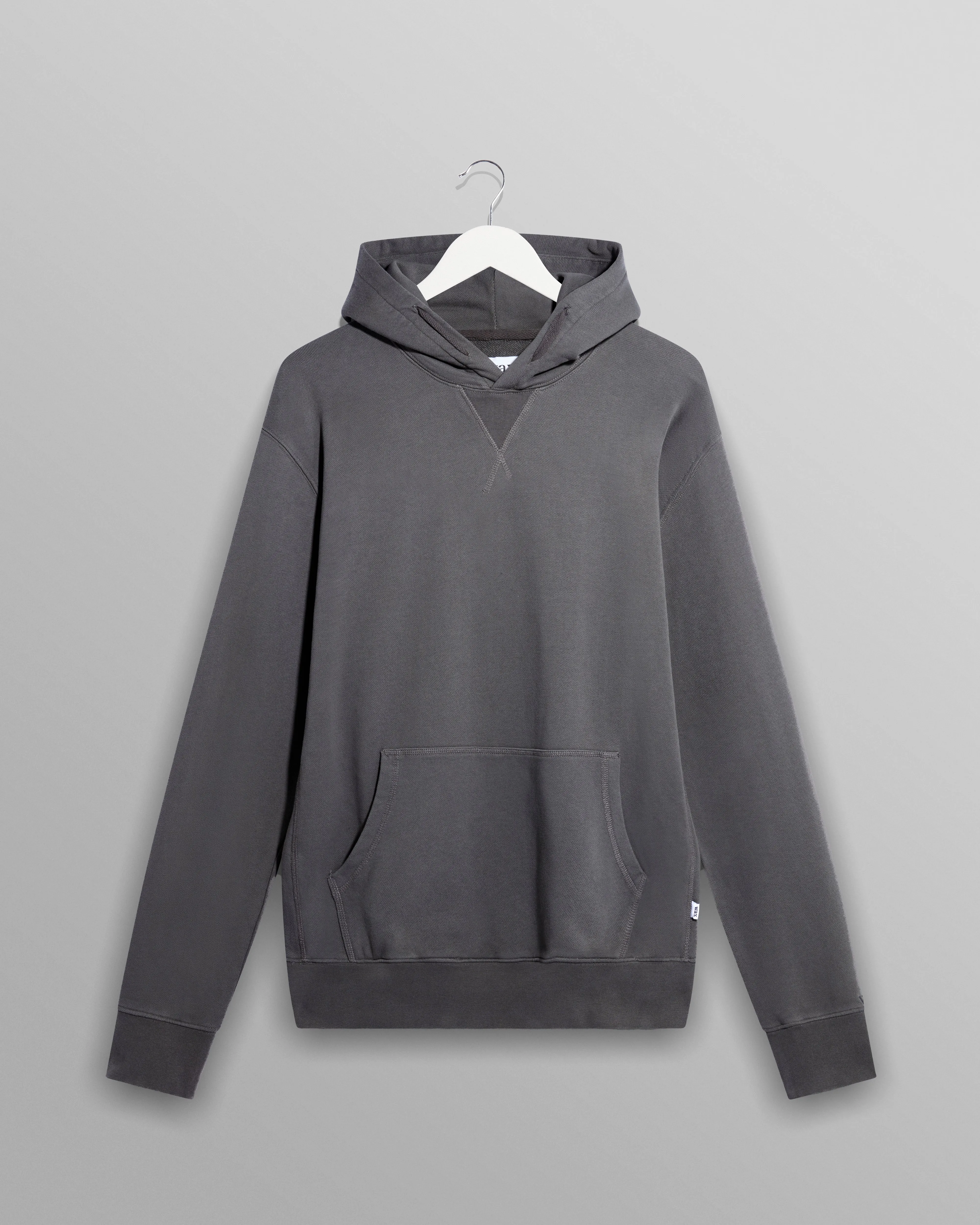 Buxton - Charcoal Organic Cotton Hoodie sold by Wax London