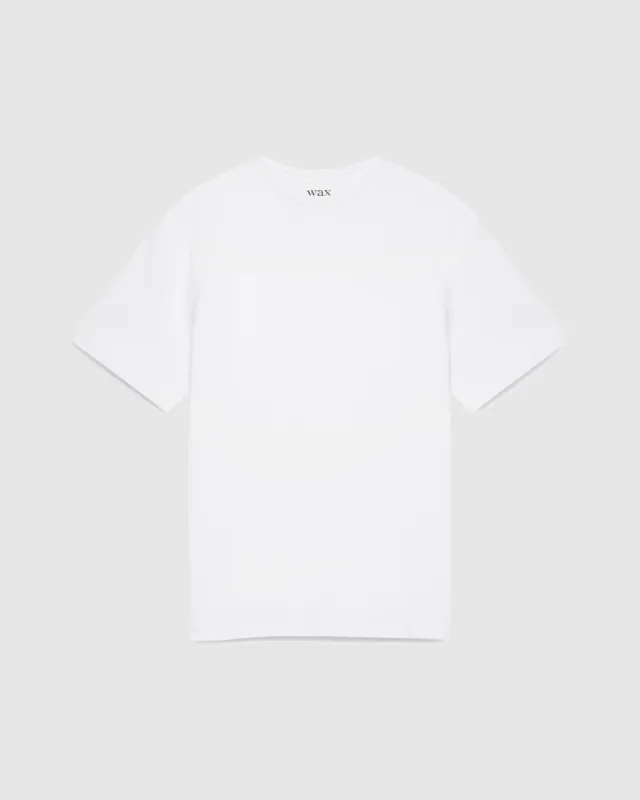 Dean T-Shirt White sold by Wax London