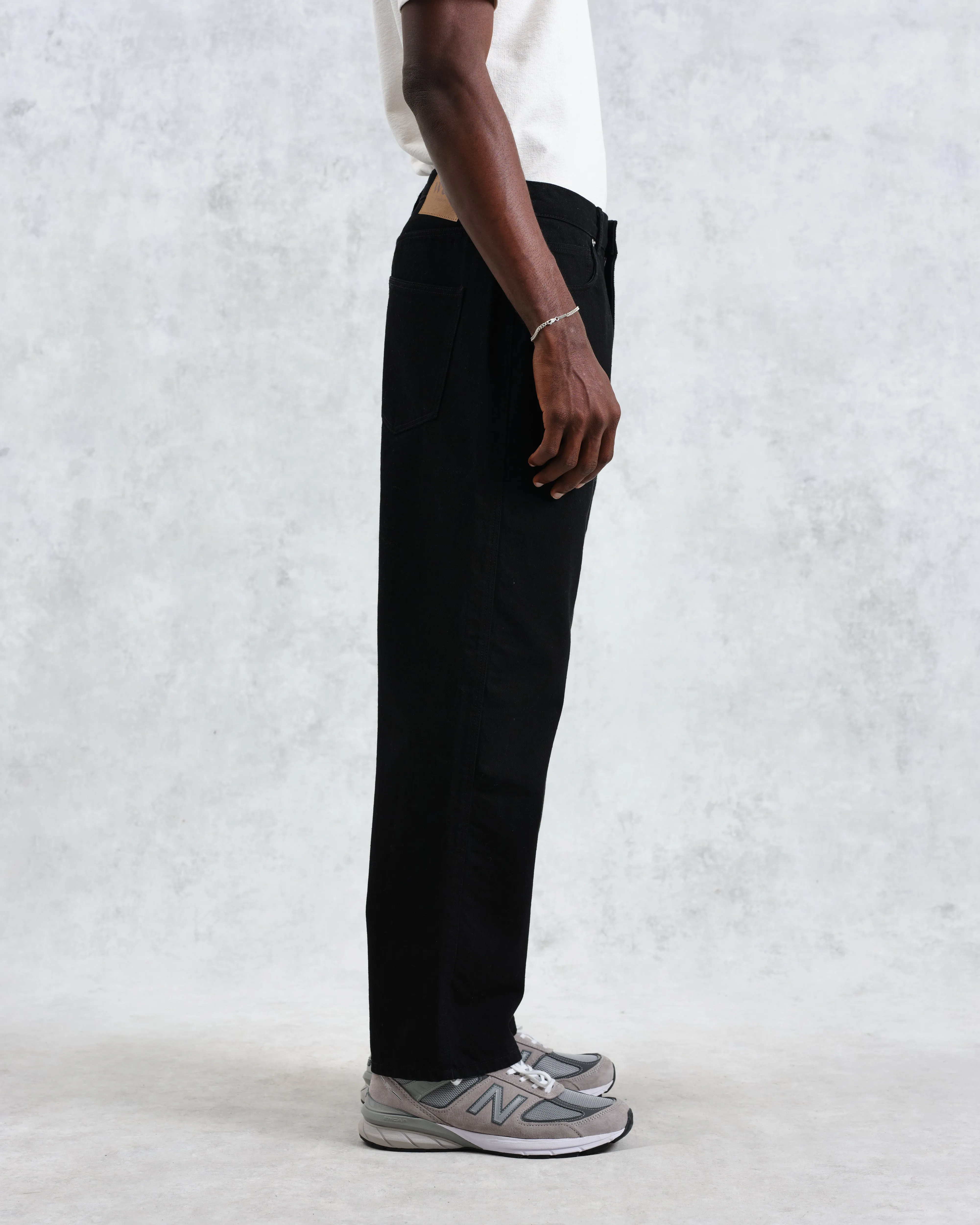 Felix - Black Loose Fit Denim Jeans sold by Wax London product image thumbnail 4