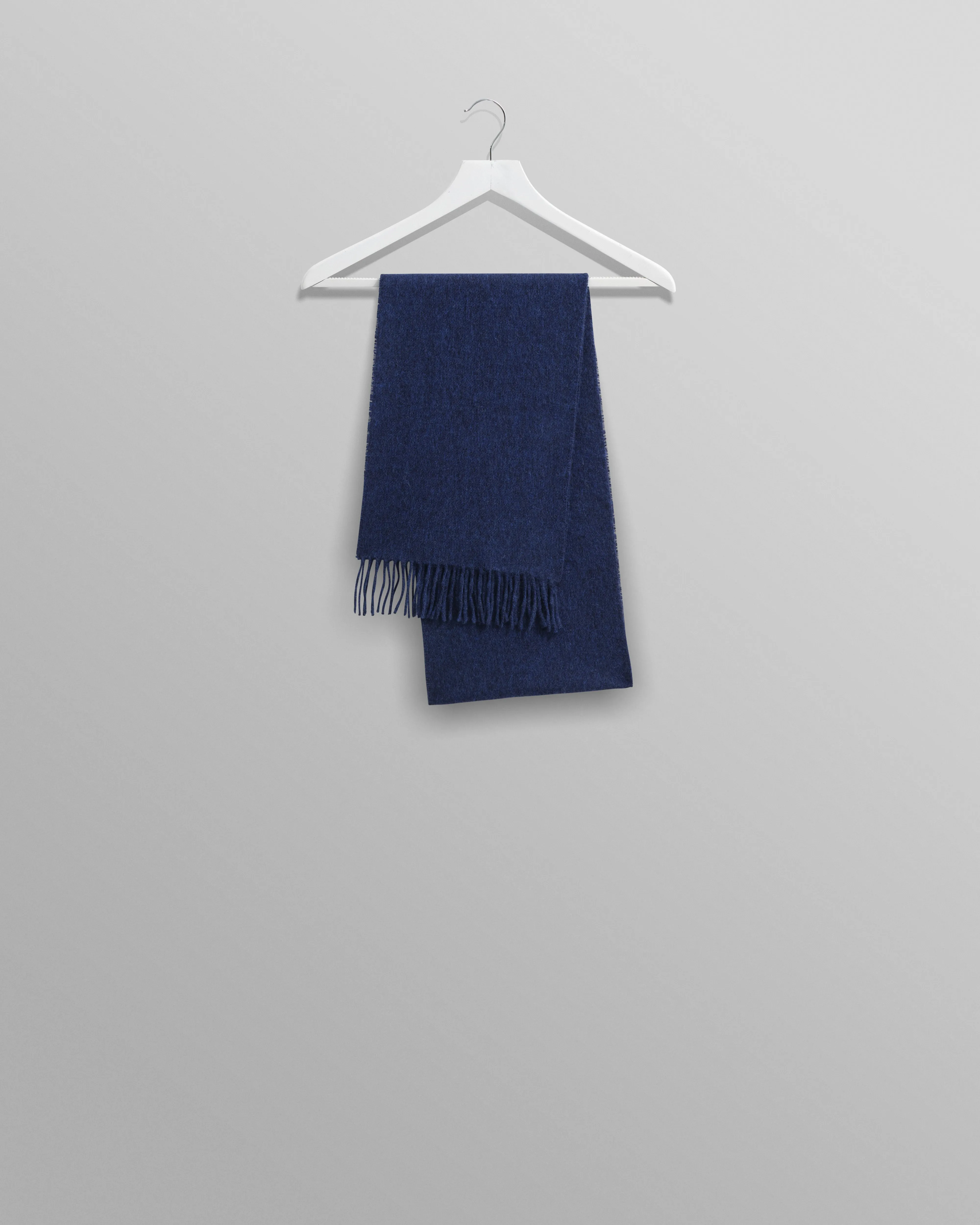 Eden - Blue Merino Wool Scarf sold by Wax London product image thumbnail 3
