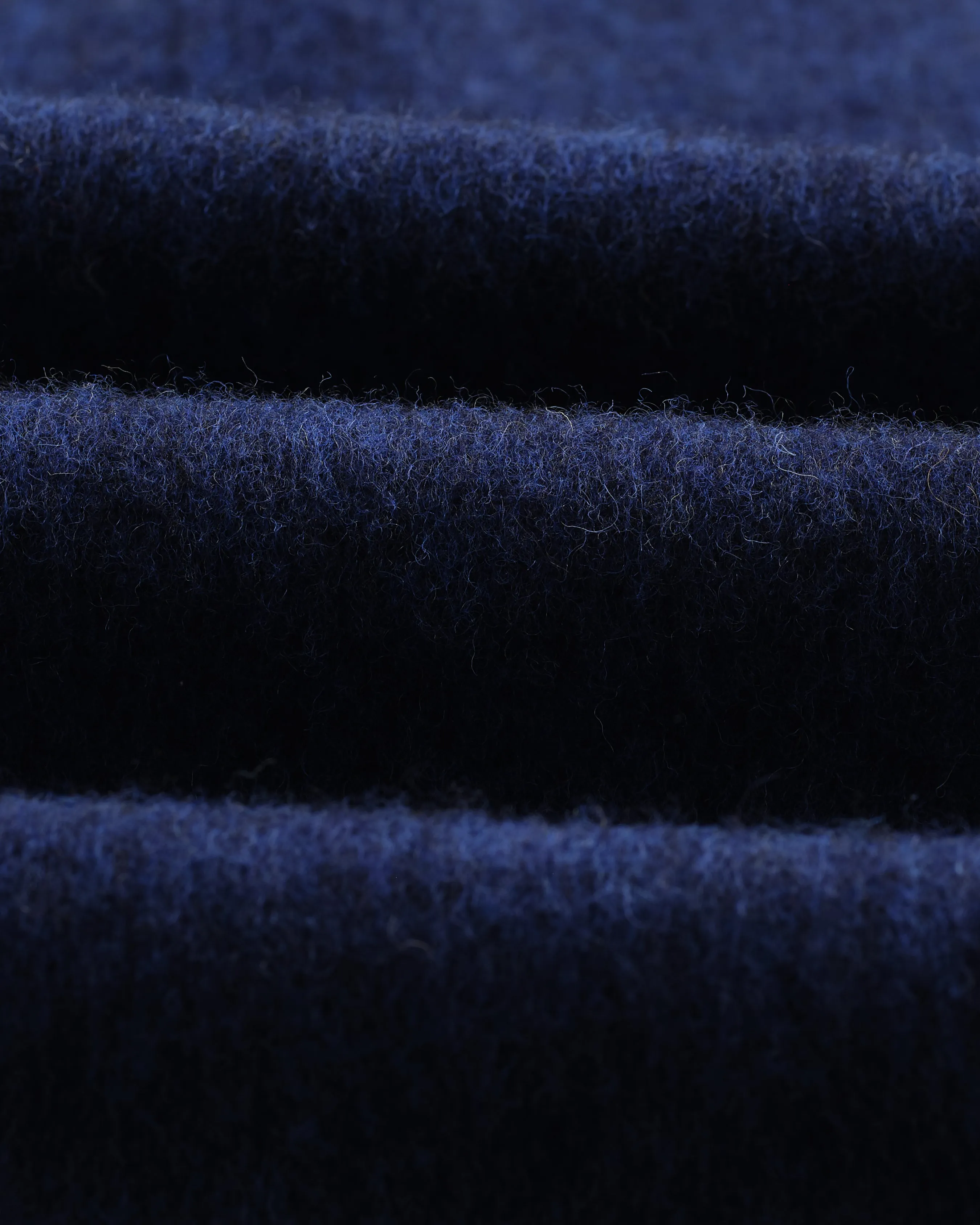 Eden - Blue Merino Wool Scarf sold by Wax London product image thumbnail 4