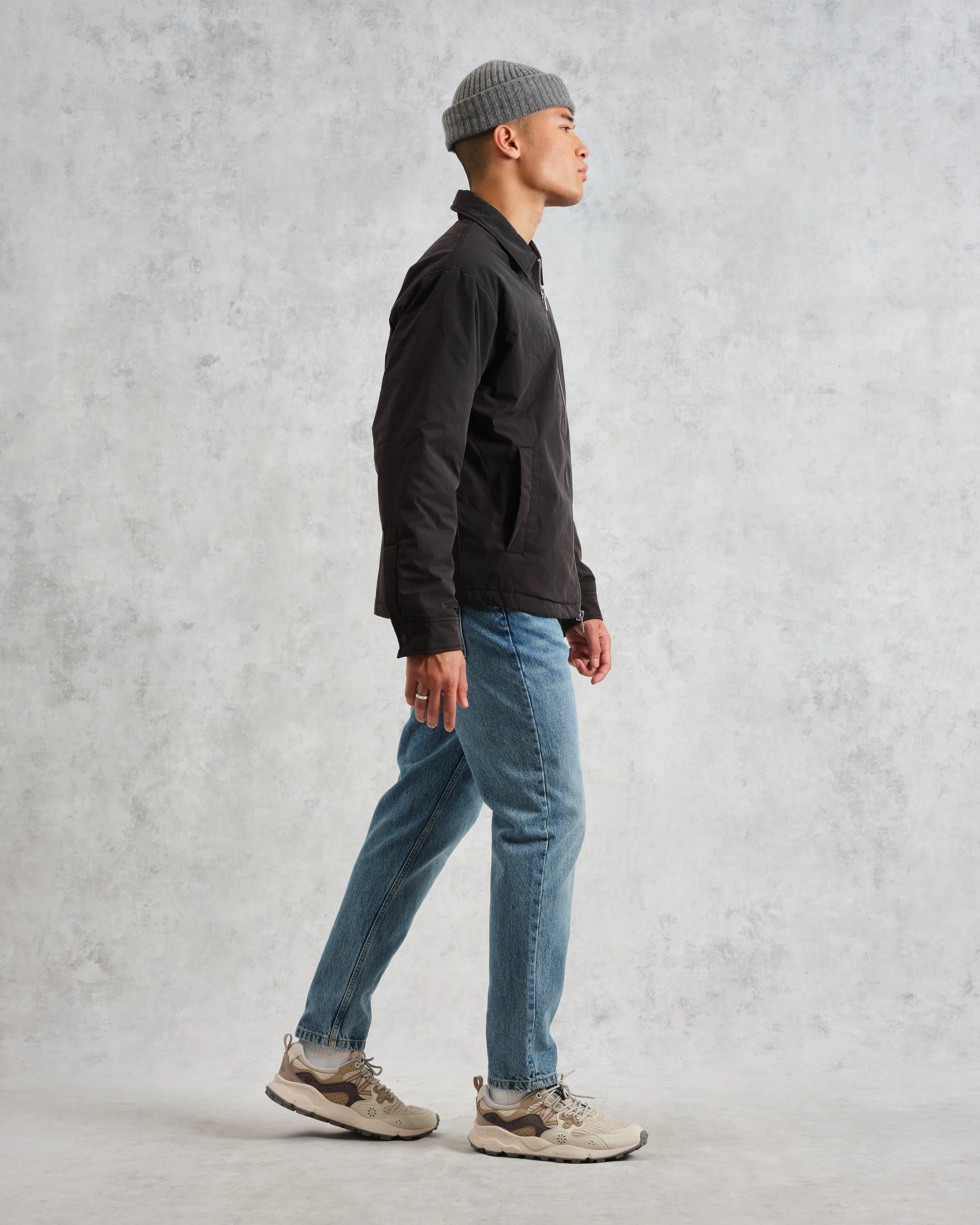 Covent - Black Cotton And Nylon Water Repellent Jacket sold by Wax London product image thumbnail 5