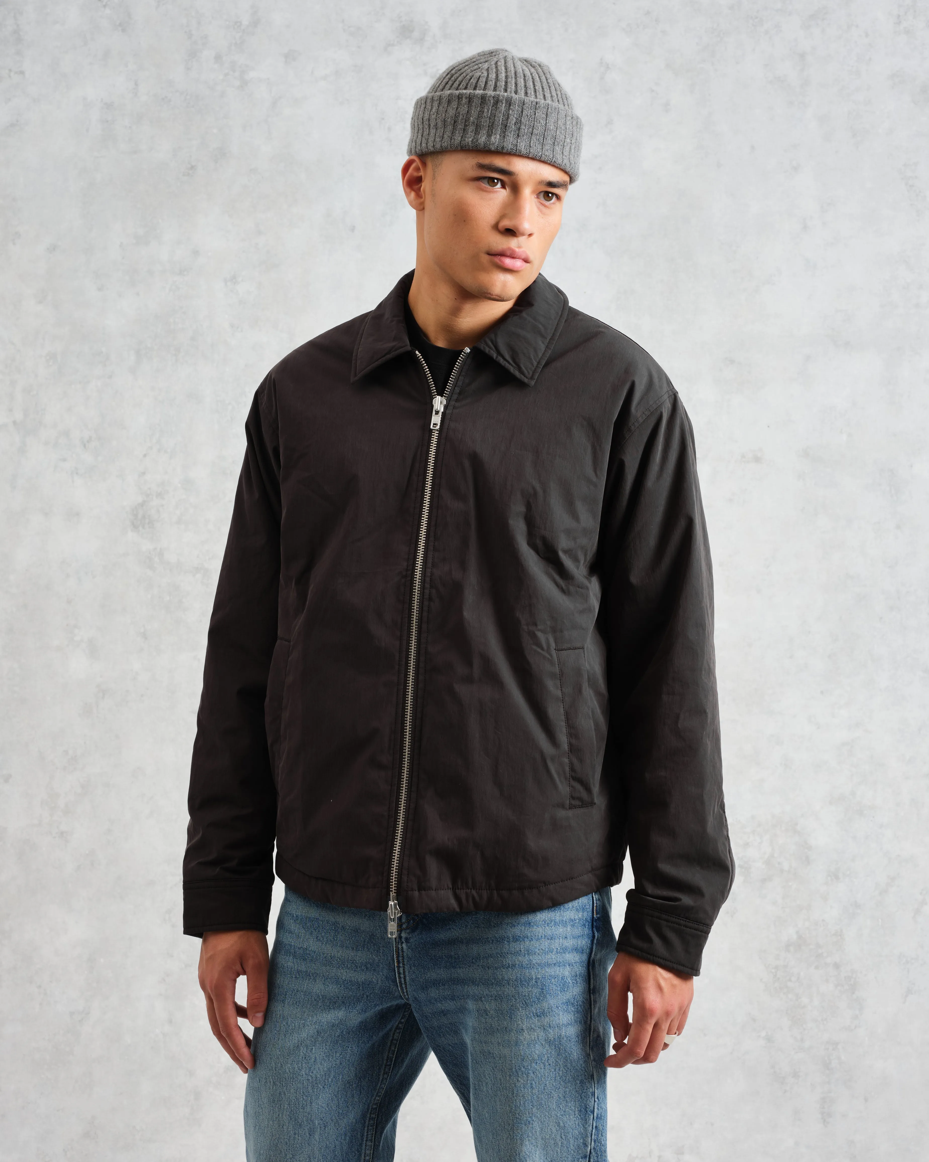 Covent - Black Cotton And Nylon Water Repellent Jacket sold by Wax London product image thumbnail 2