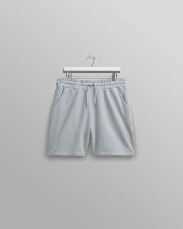 Dudley Sweat Shorts Blue made by Wax London