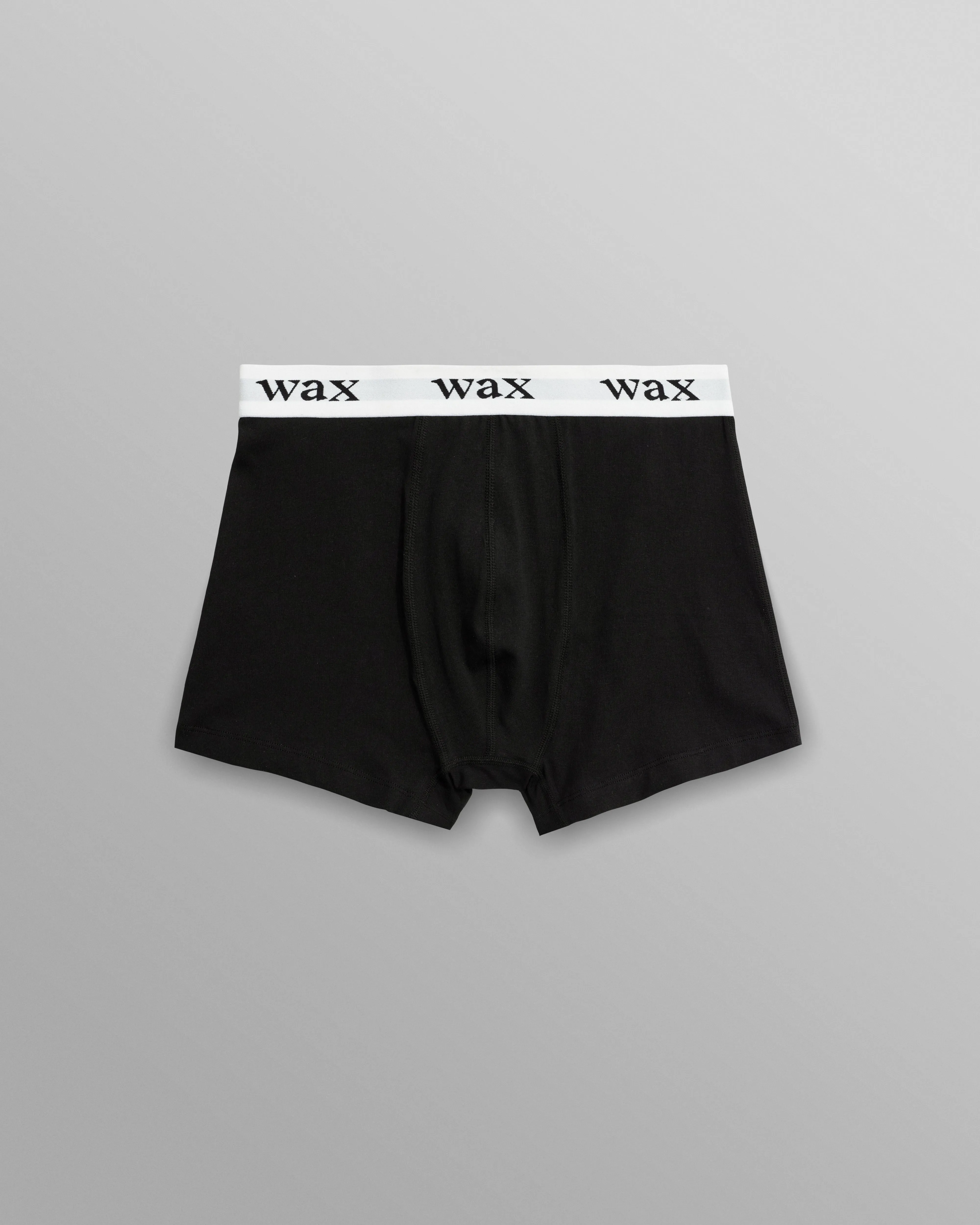 Brodie - Black Stretch Cotton Boxers sold by Wax London