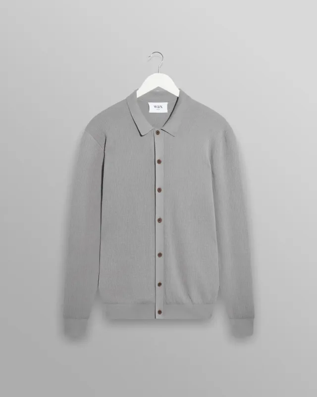 Tristan Shirt Grey made by Wax London
