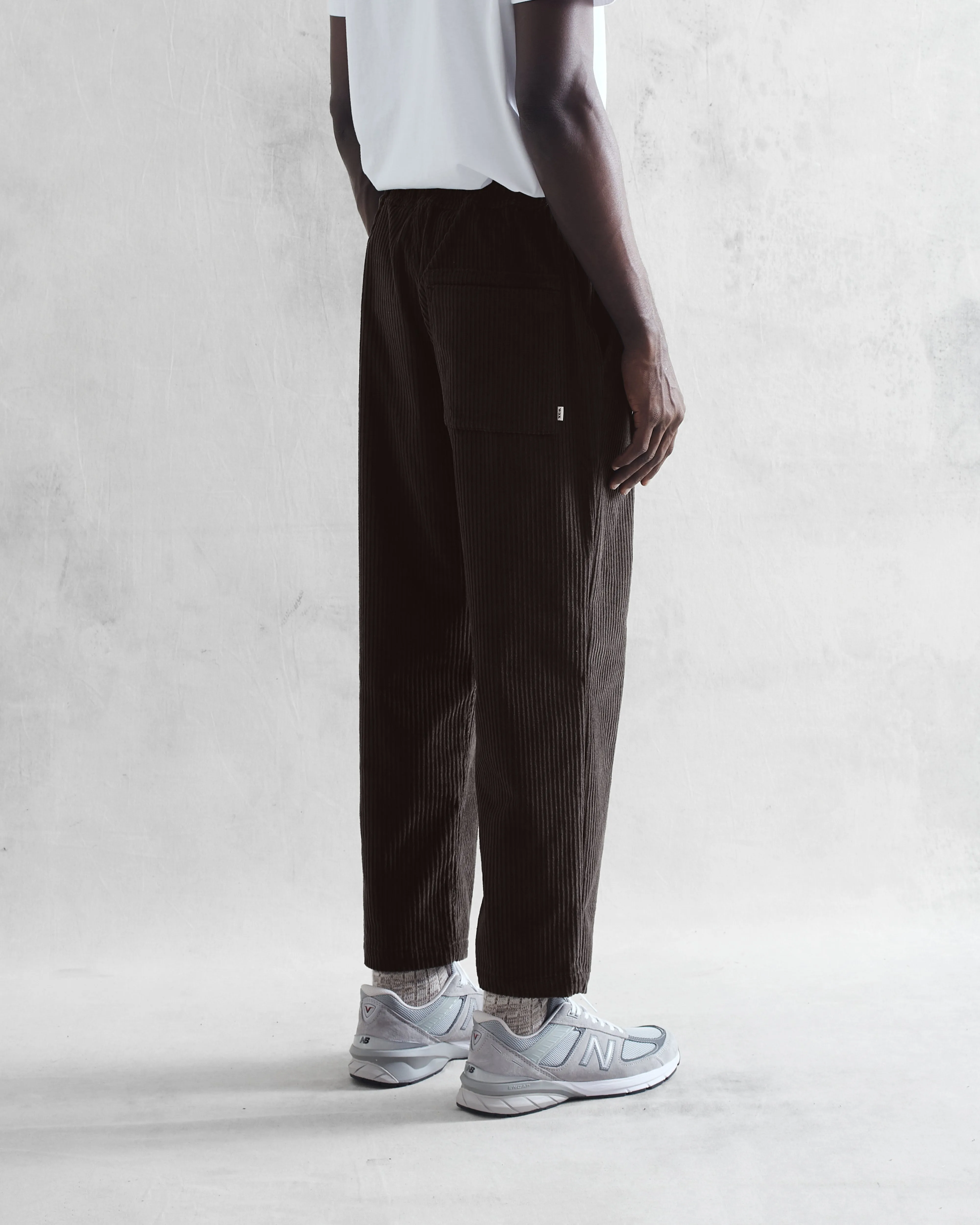 Kurt Trousers Dark Grey Cord sold by Wax London product image thumbnail 5