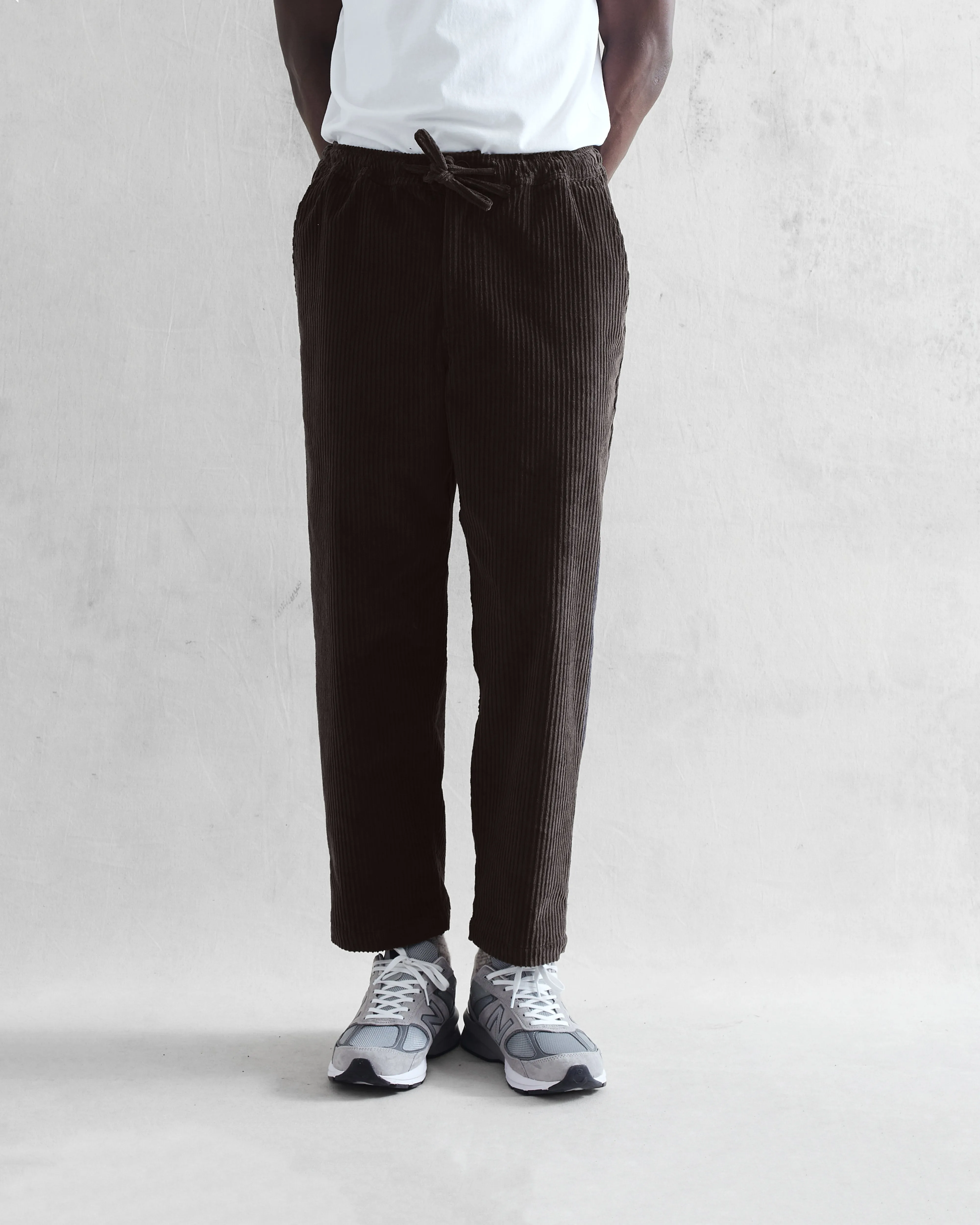 Kurt Trousers Dark Grey Cord sold by Wax London product image thumbnail 2
