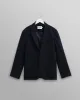 Fintry - Navy Pinstripe Wool Blazer sold by Wax London