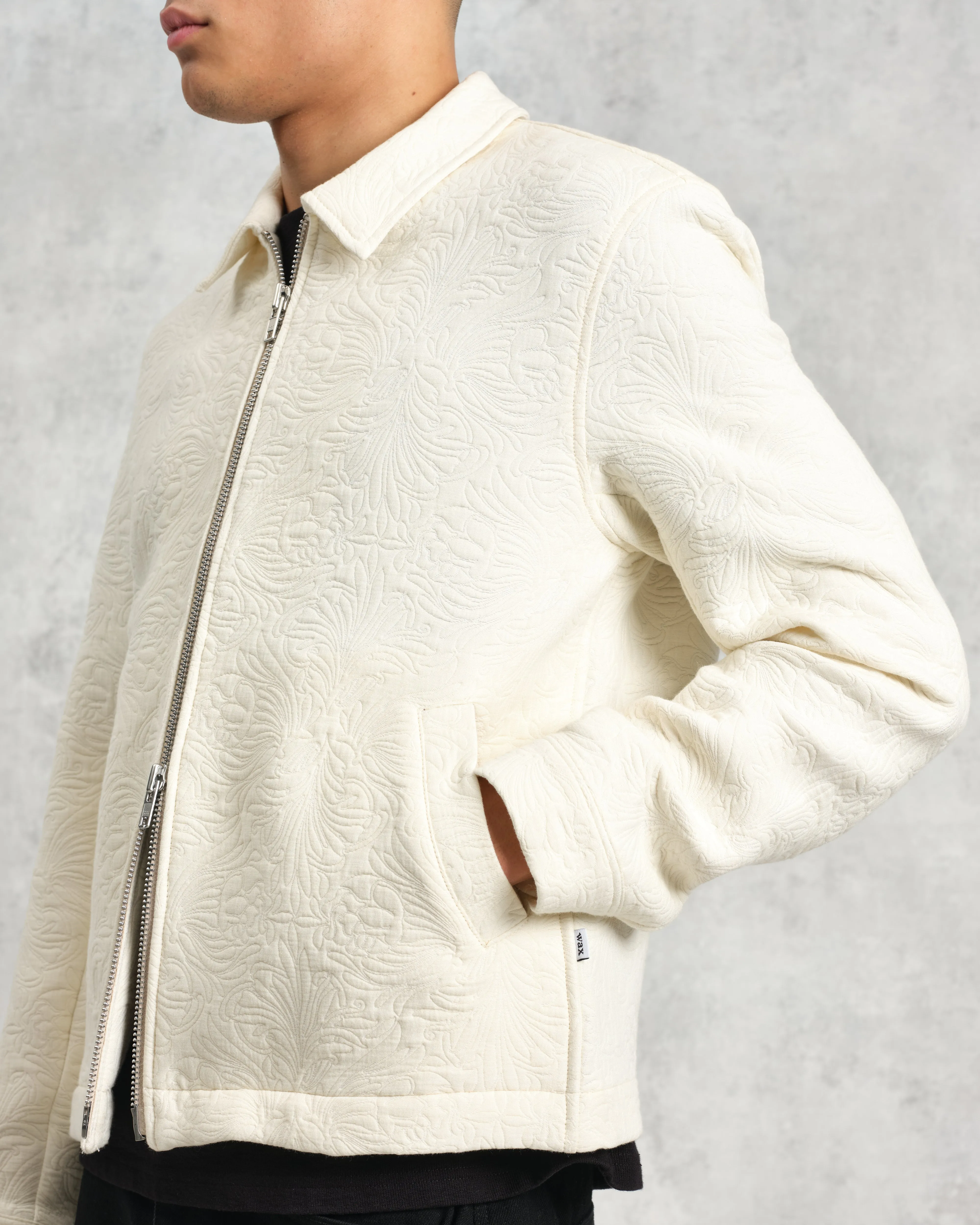 Eldon - Ecru Meadow Jacquard Jacket sold by Wax London product image thumbnail 3